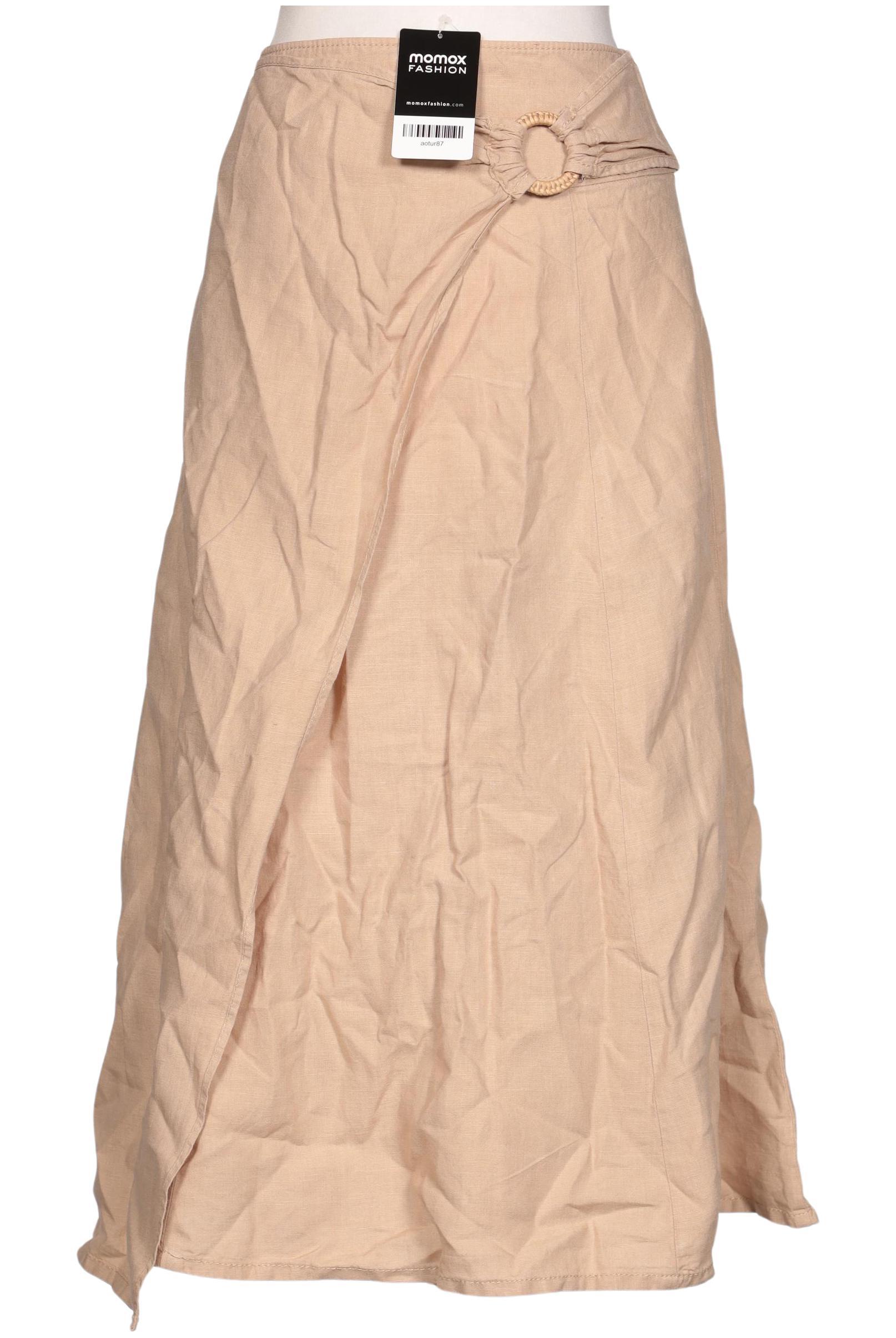 

Oui Damen Rock, beige, Gr. 38