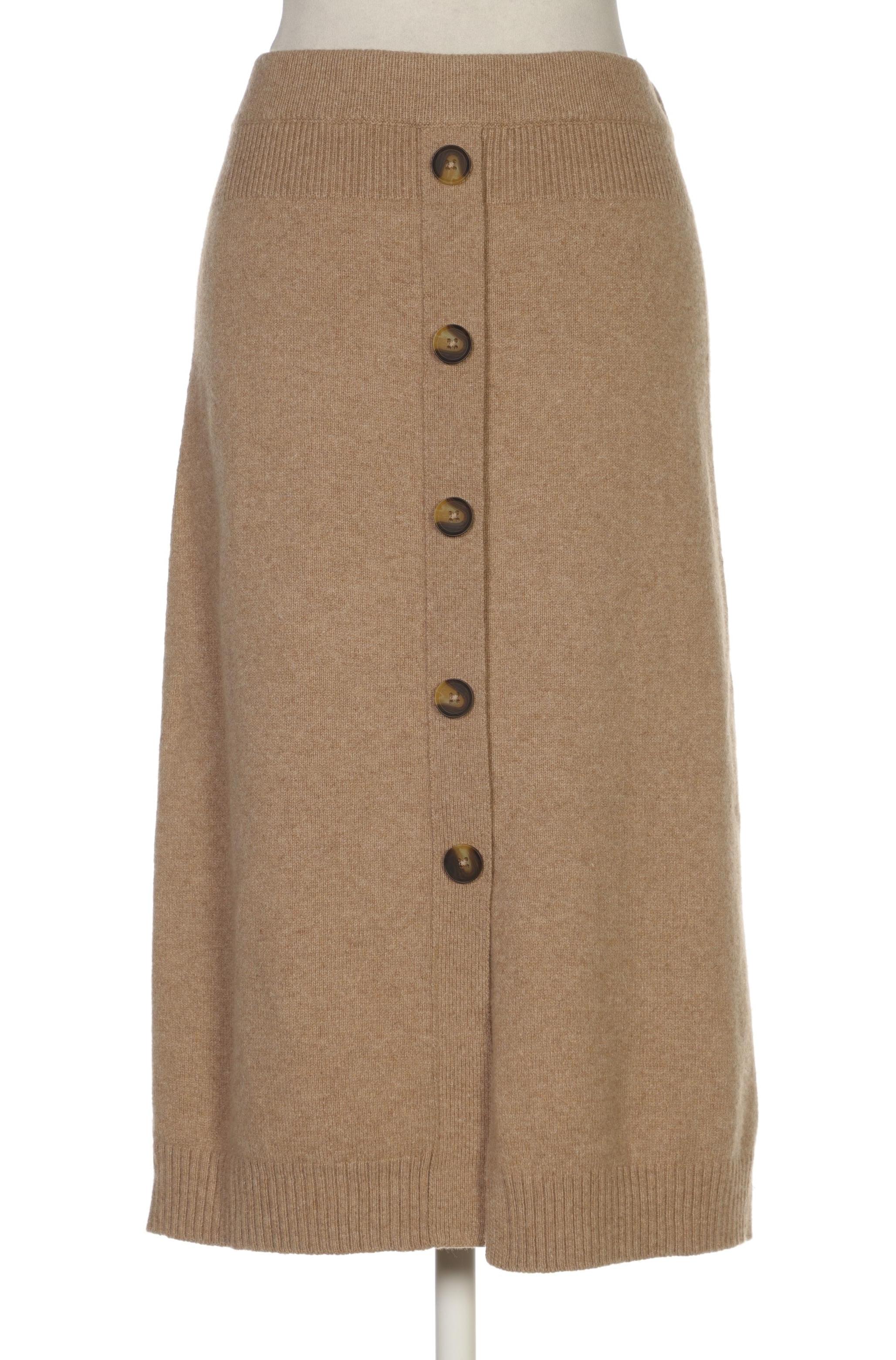 

Oui Damen Rock, beige, Gr. 38