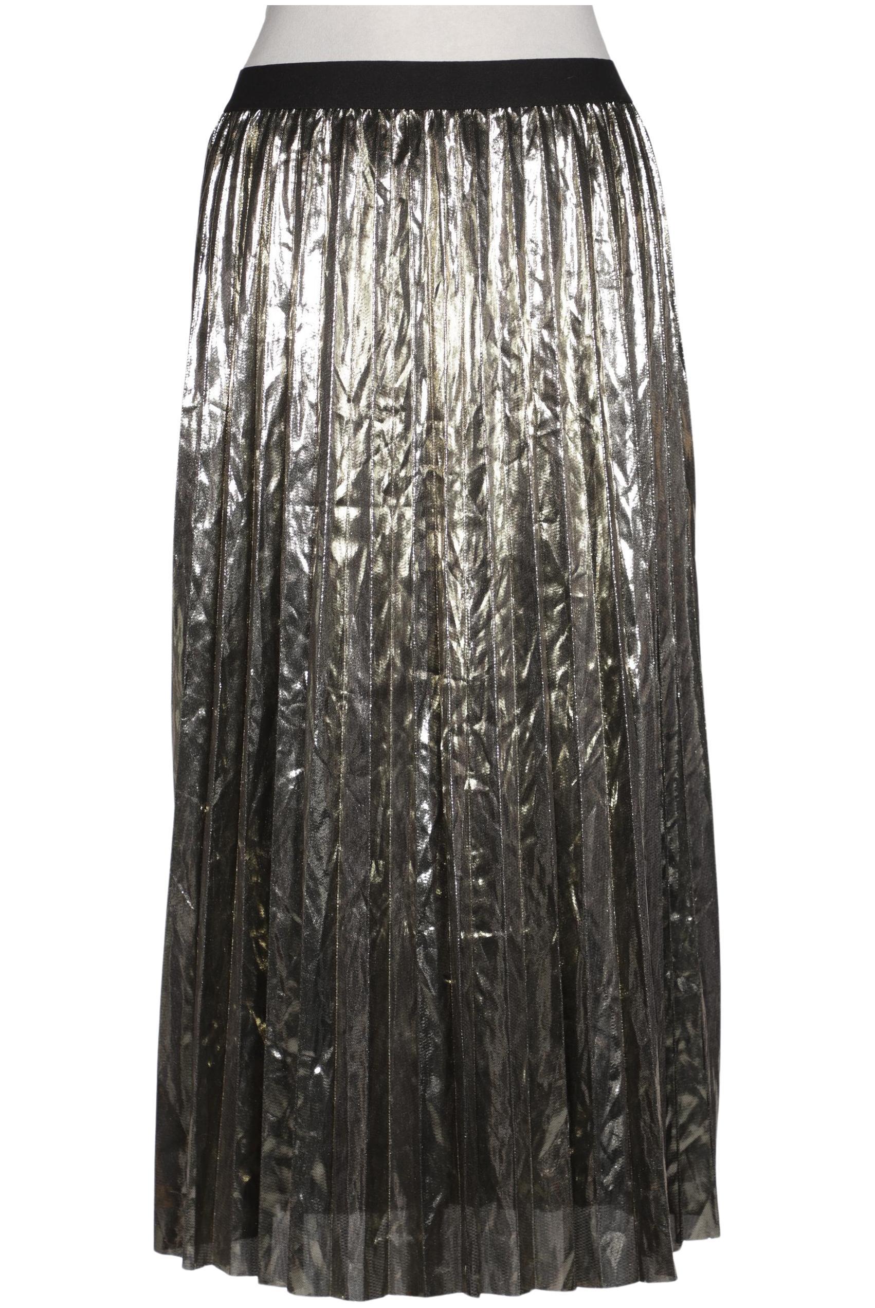

Oui Damen Rock, gold, Gr. 34