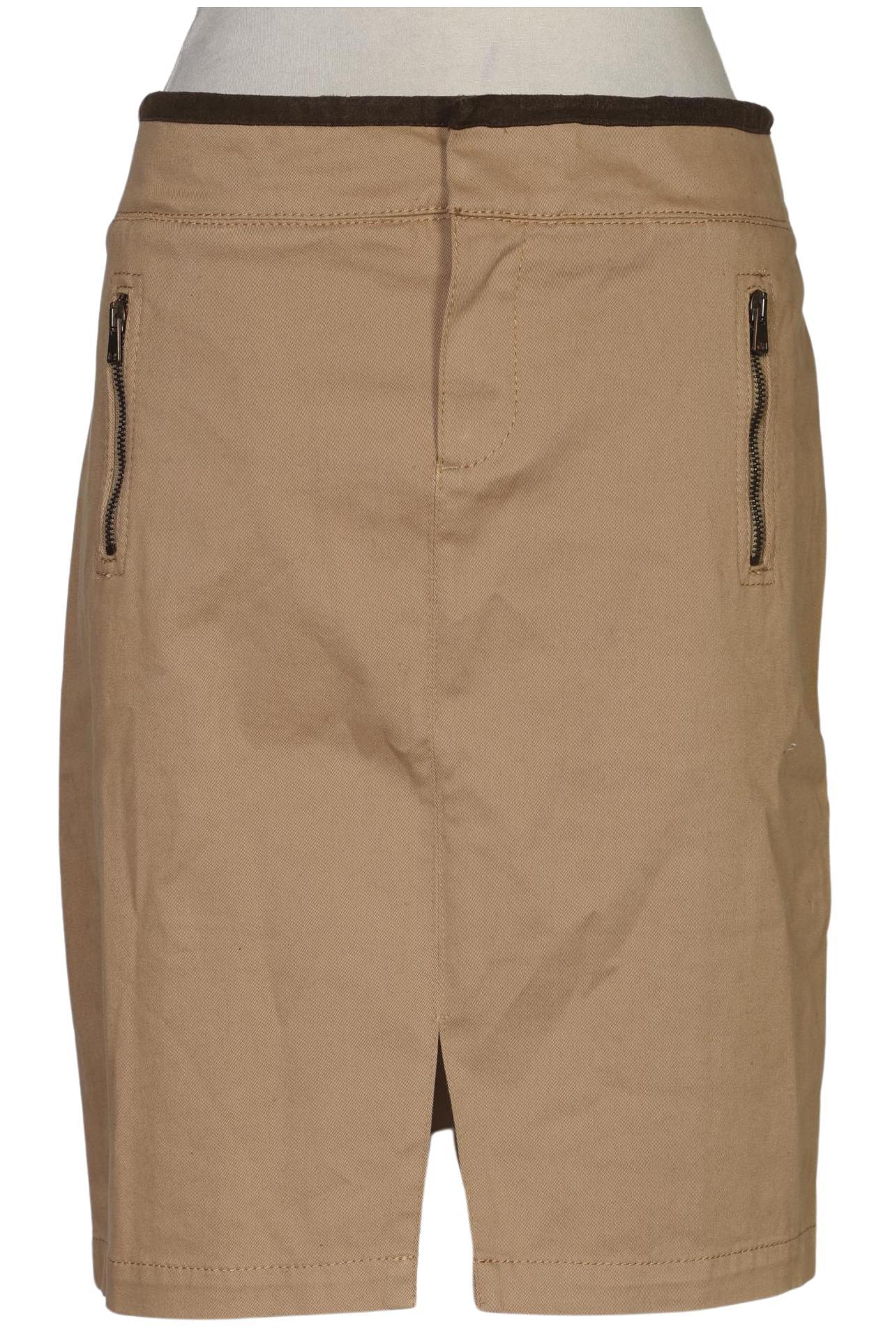 

Oui Damen Rock, beige, Gr. 38