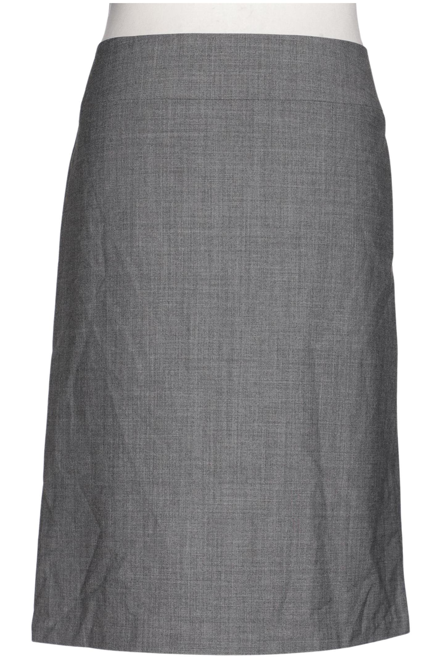 

Oui Damen Rock, grau, Gr. 39