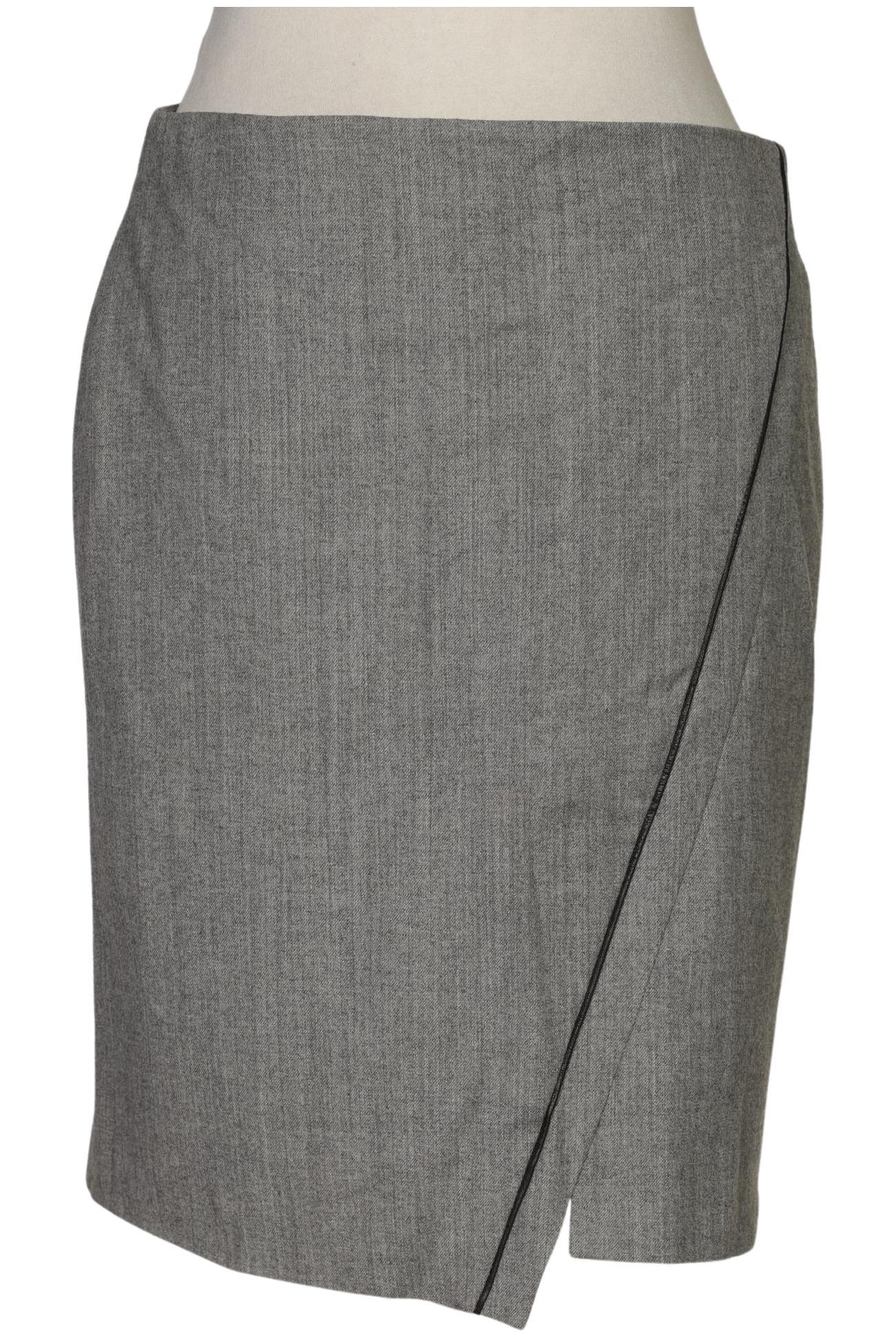 

Oui Damen Rock, grau, Gr. 34