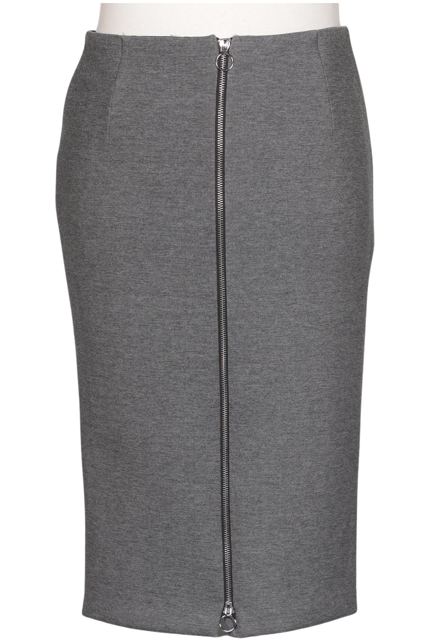 

Oui Damen Rock, grau, Gr. 32