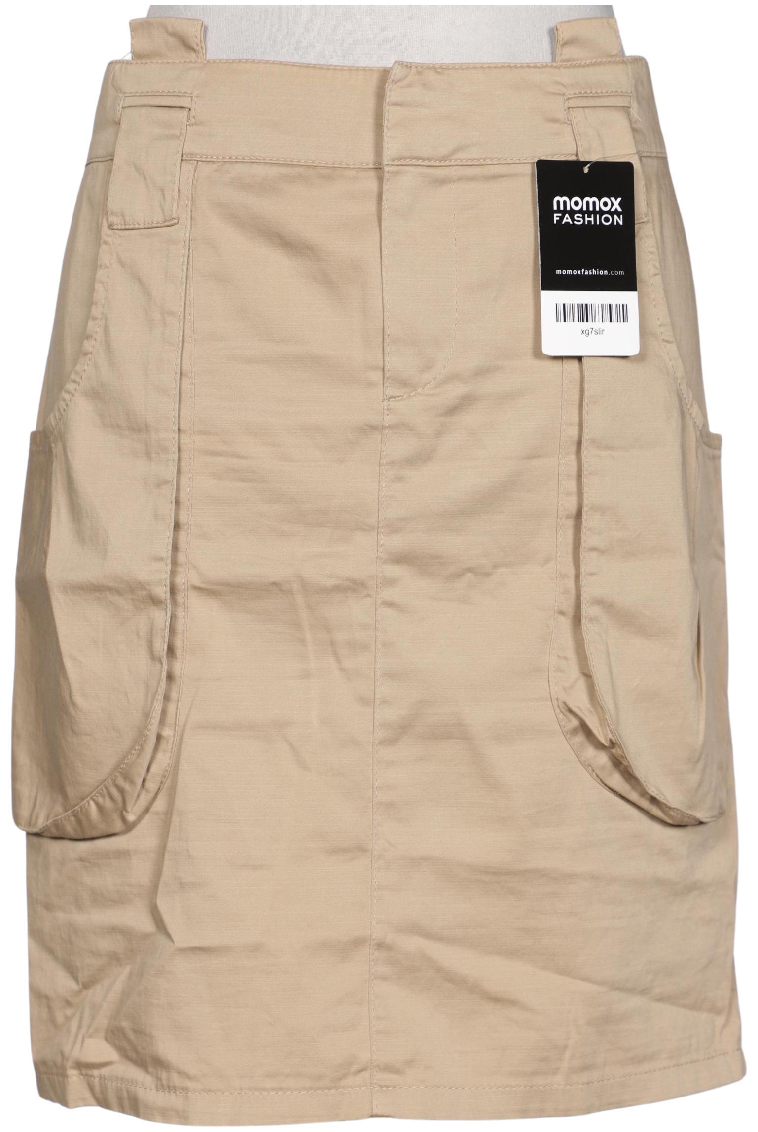 

Oui Damen Rock, beige, Gr. 38