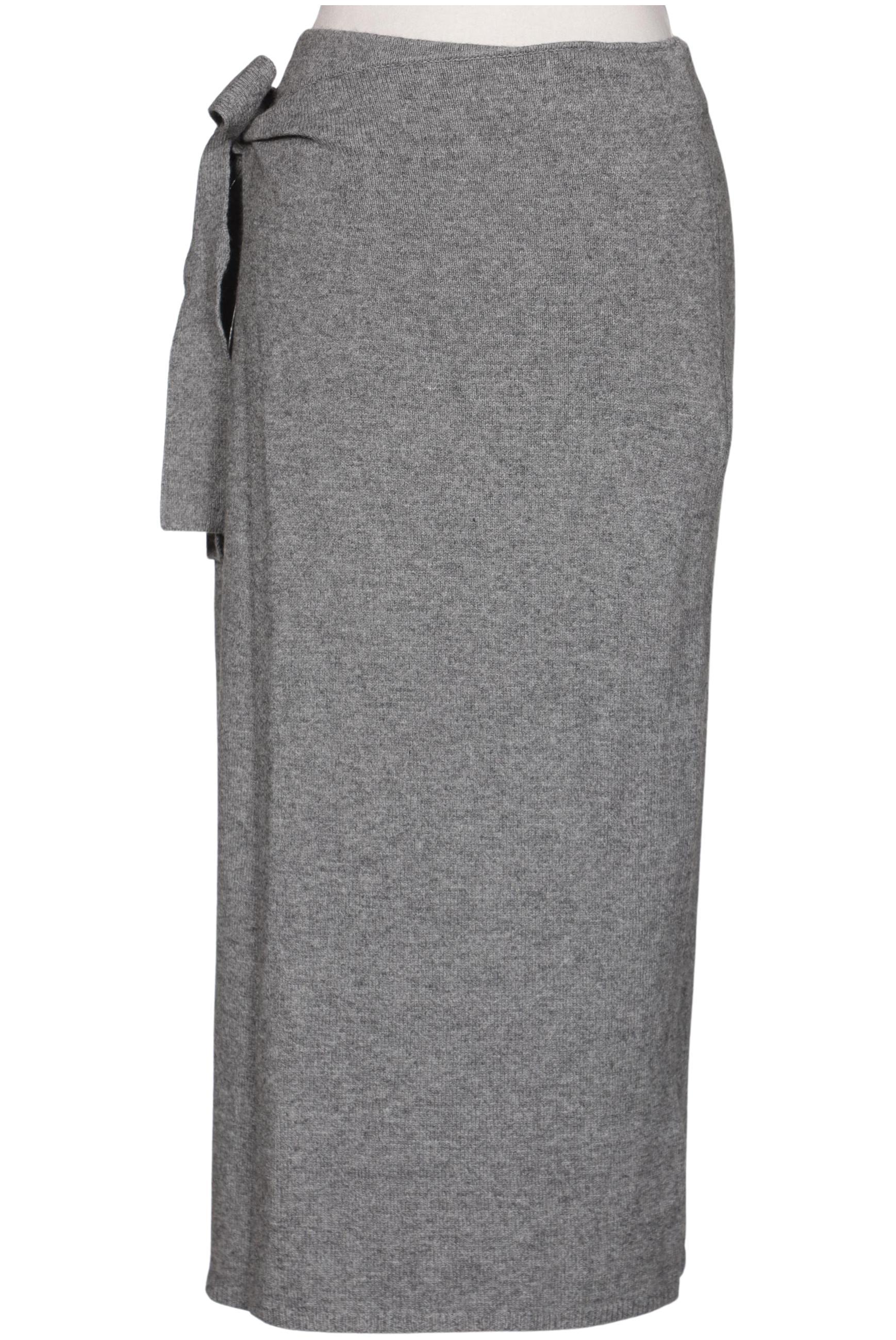 

Oui Damen Rock, grau, Gr. 34