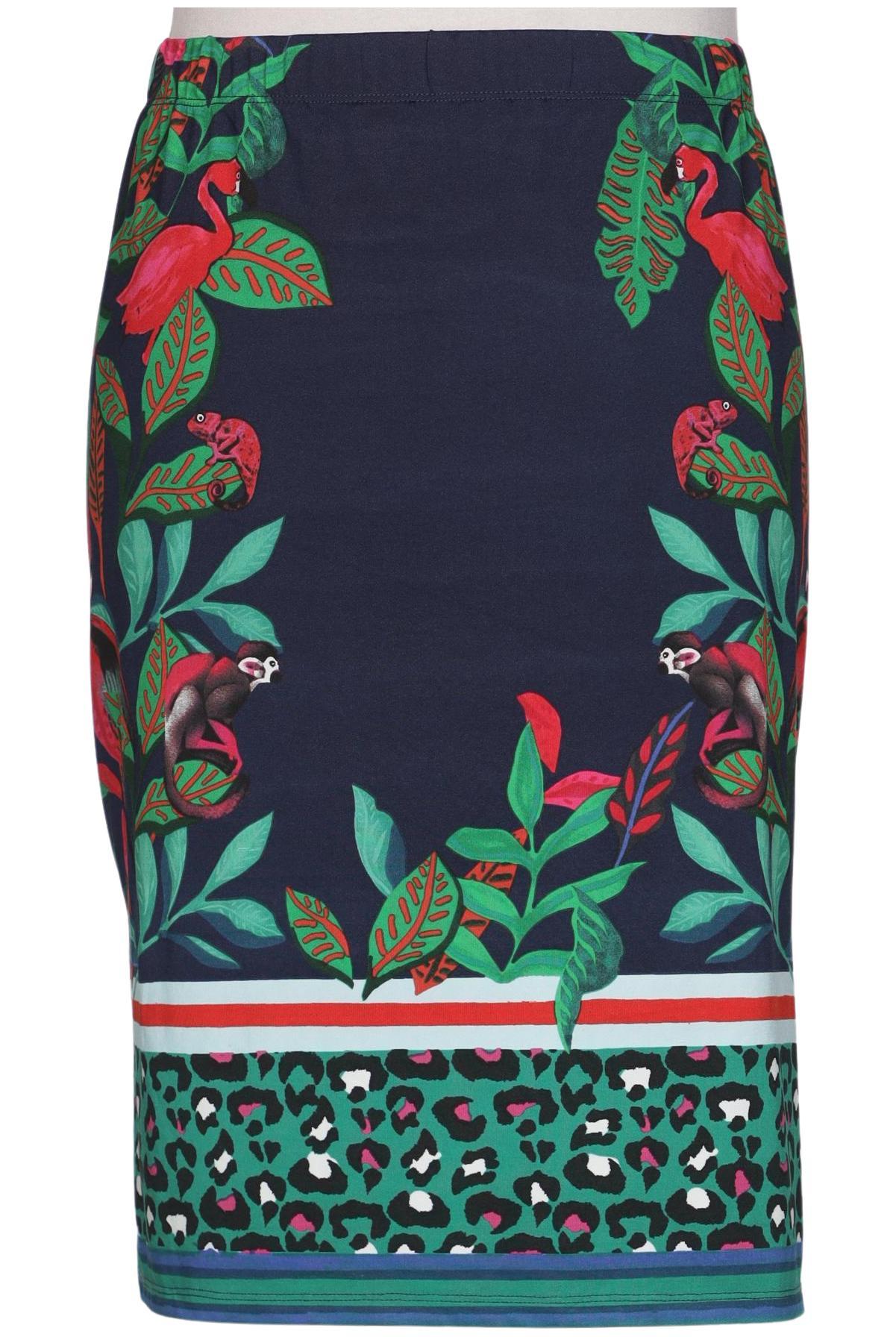 

Oui Damen Rock, mehrfarbig, Gr. 46