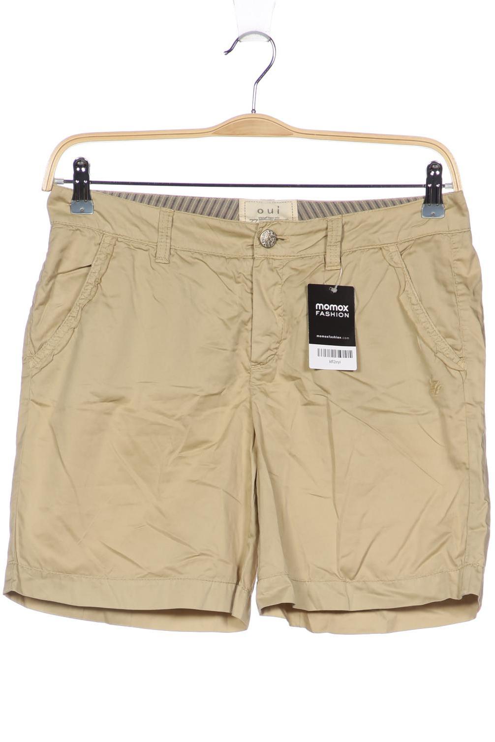 

Oui Damen Shorts, beige, Gr. 38