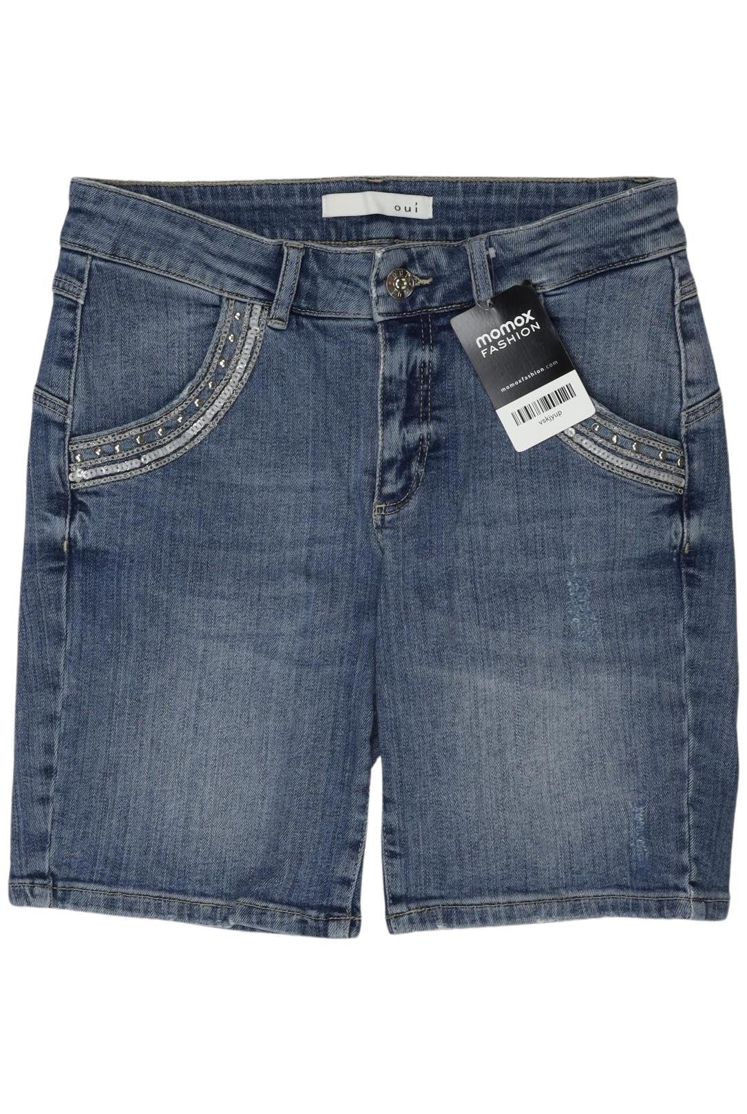 

Oui Damen Shorts, blau, Gr. 34