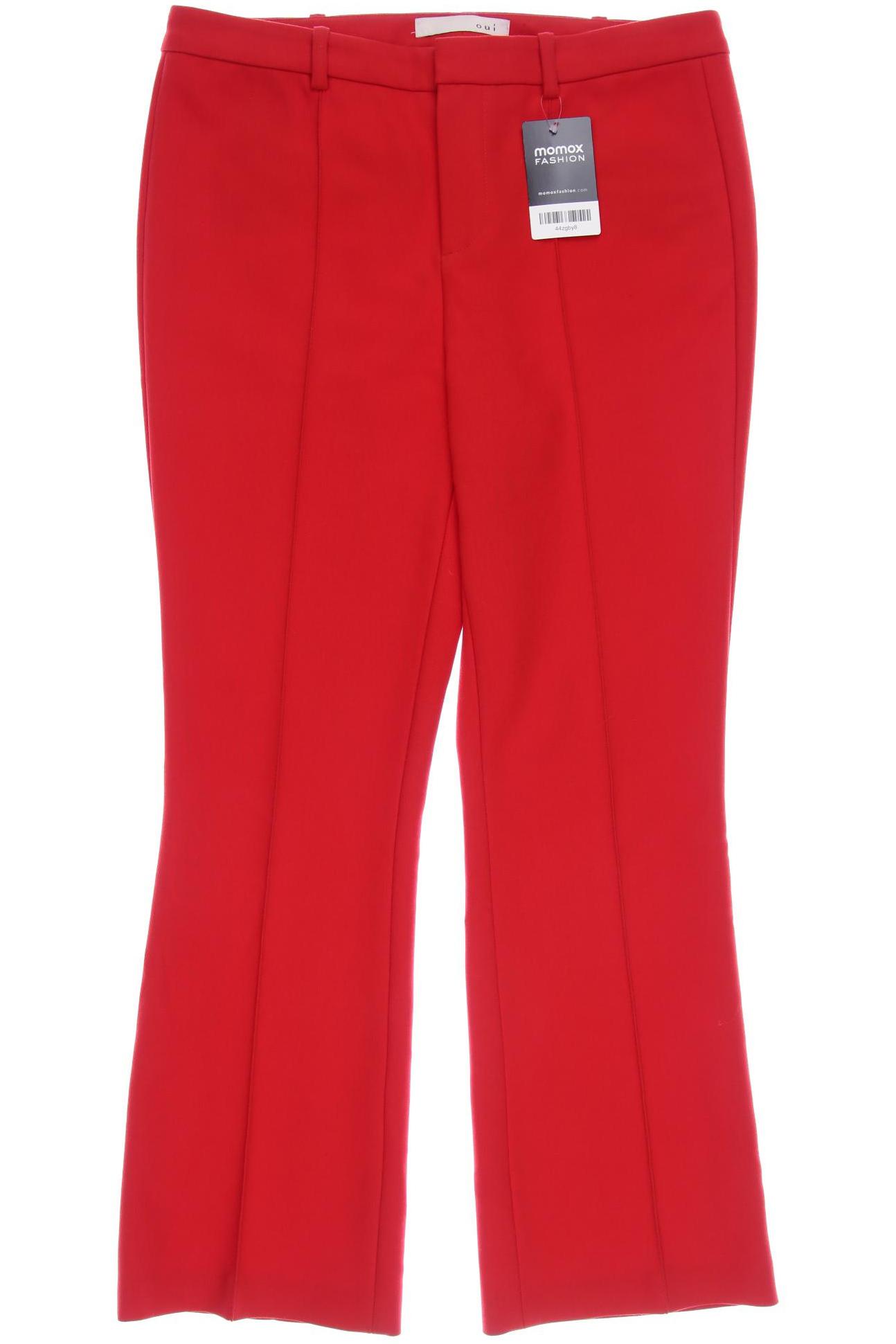 

Oui Damen Stoffhose, rot, Gr. 38