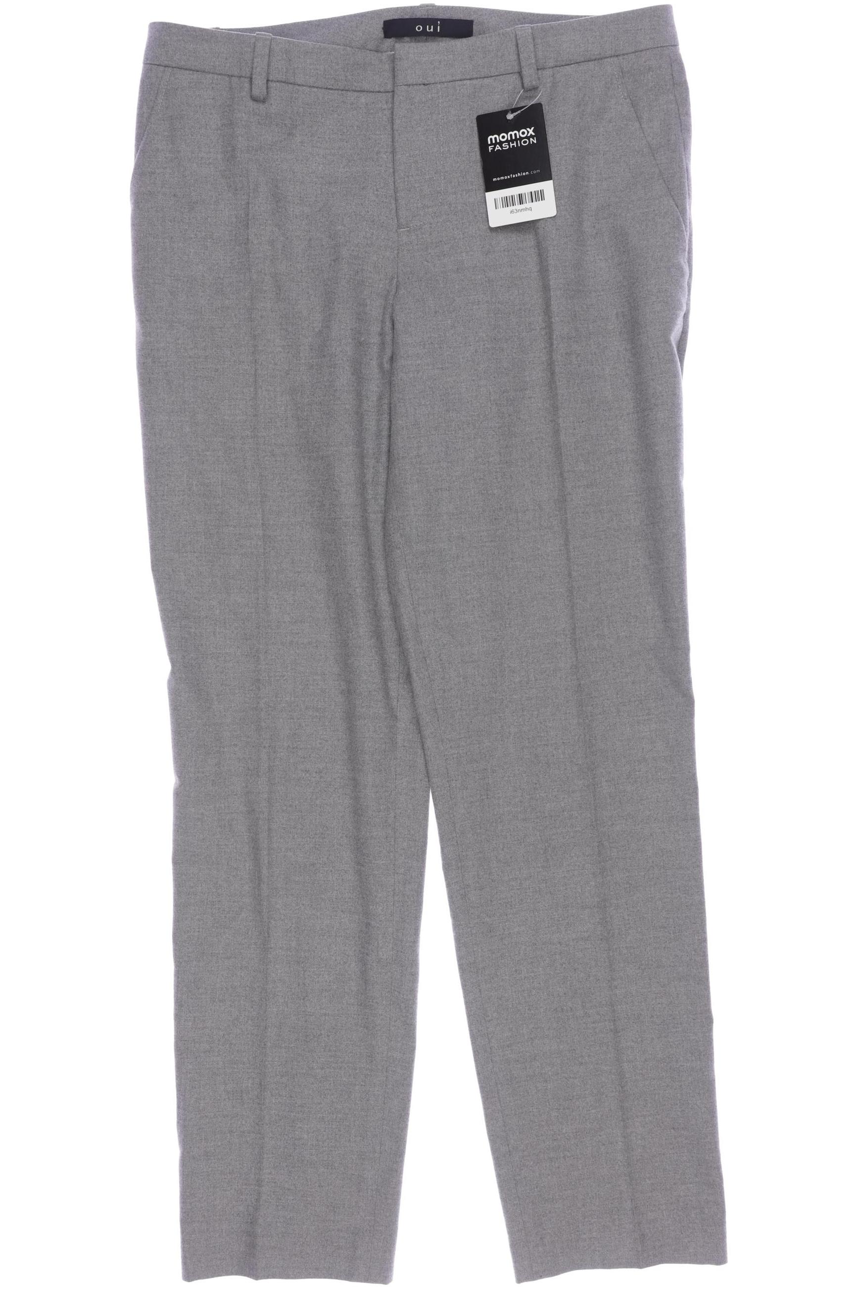 

Oui Damen Stoffhose, grau, Gr. 36