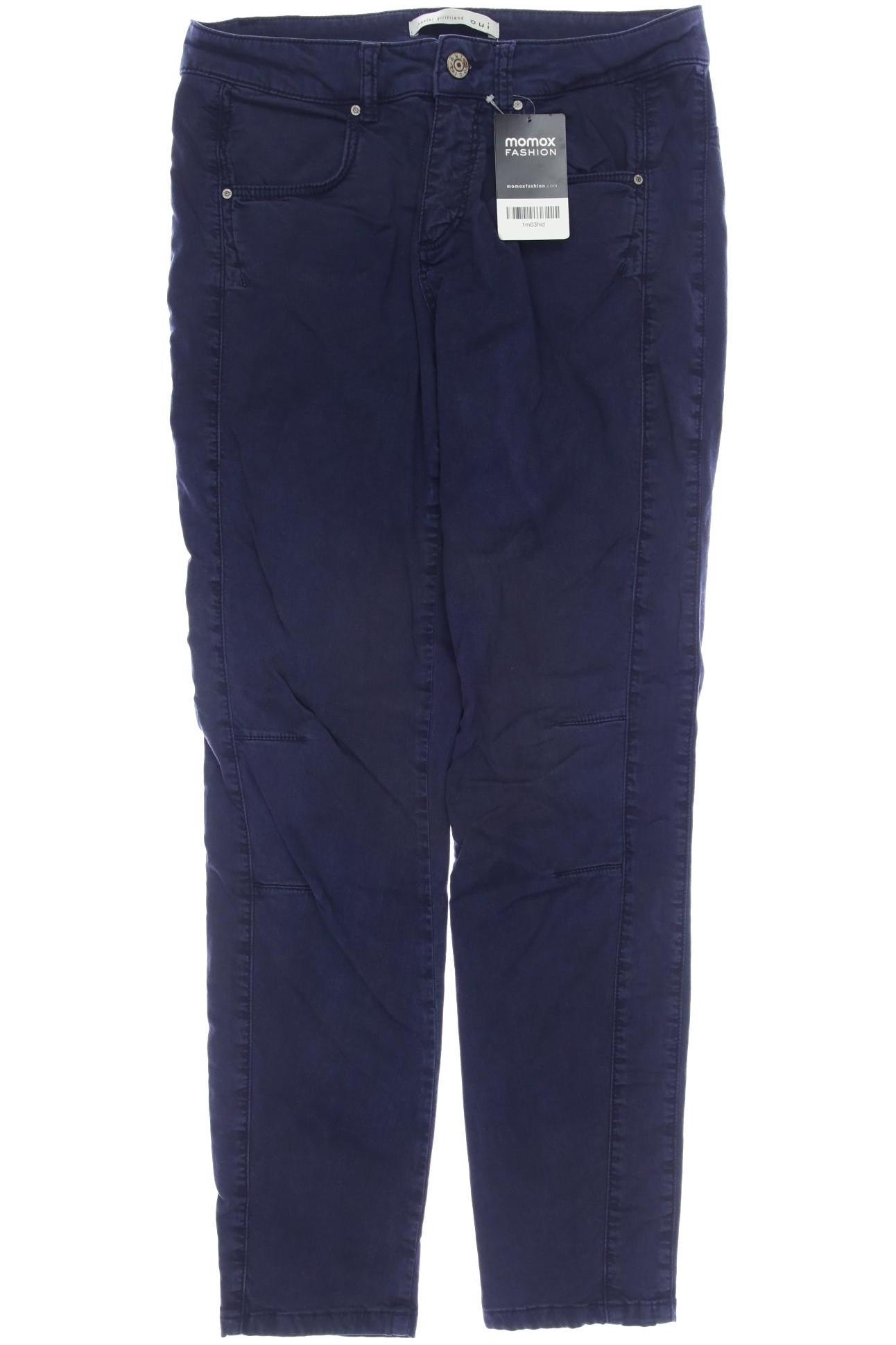 

Oui Damen Stoffhose, marineblau, Gr. 36