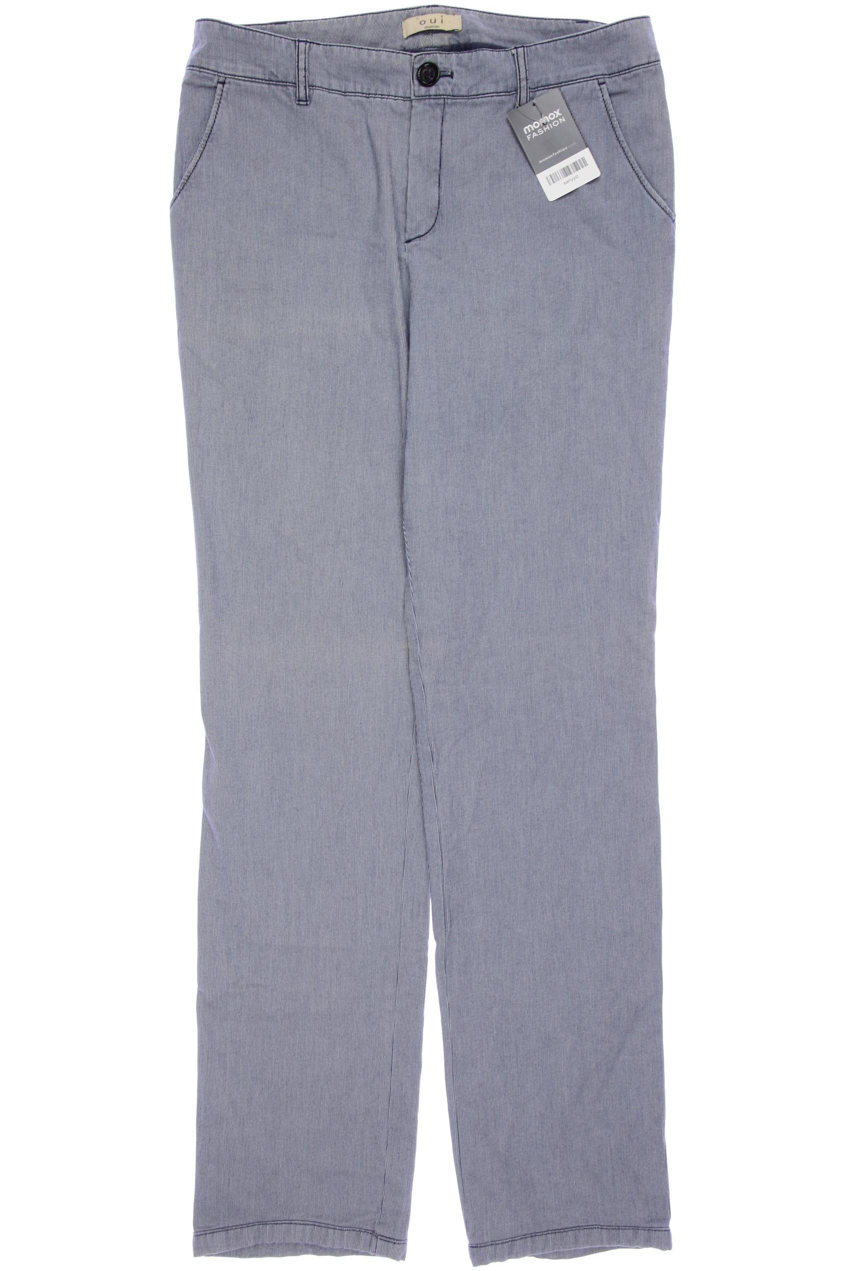 

Oui Damen Stoffhose, grau, Gr. 38