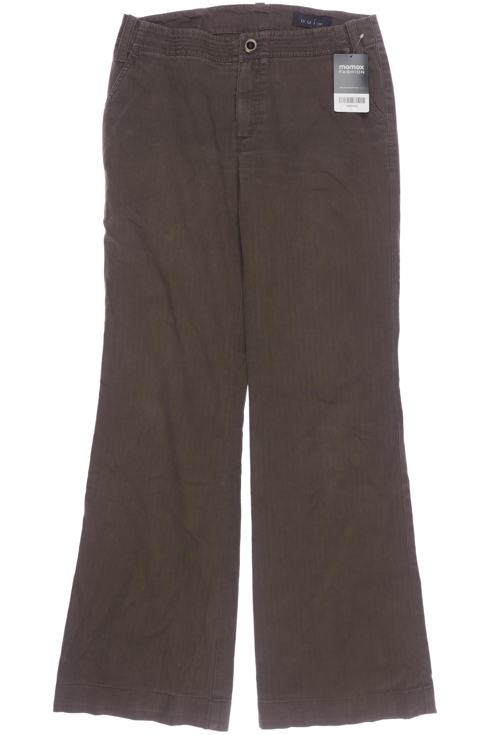 

Oui Damen Stoffhose, braun, Gr. 36