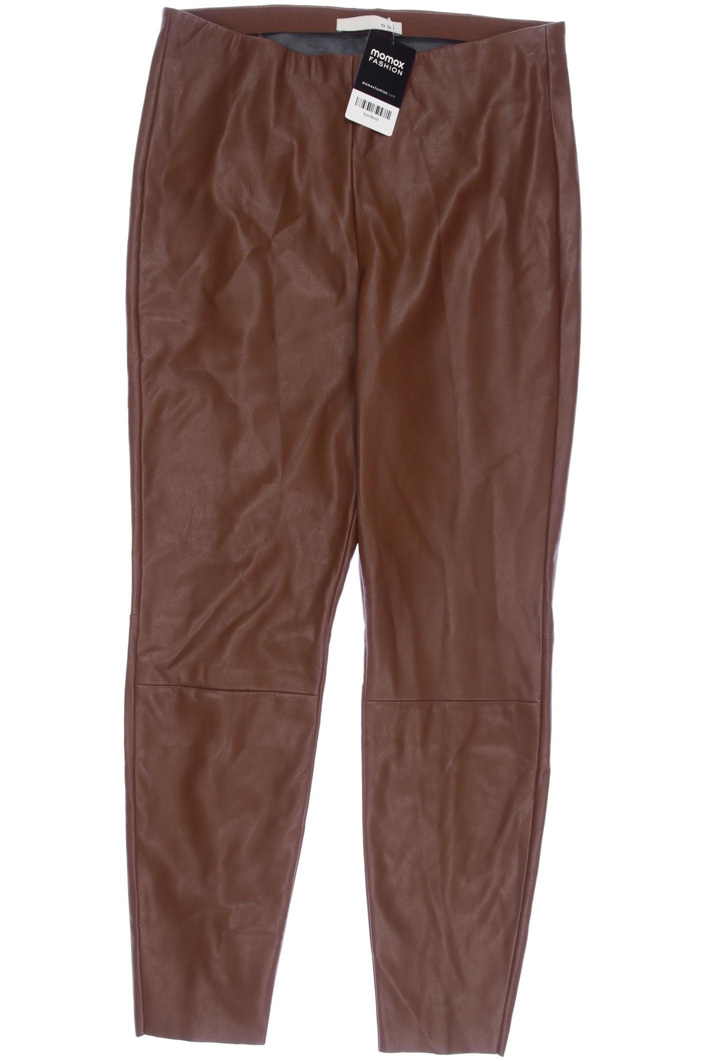 

Oui Damen Stoffhose, braun, Gr. 42