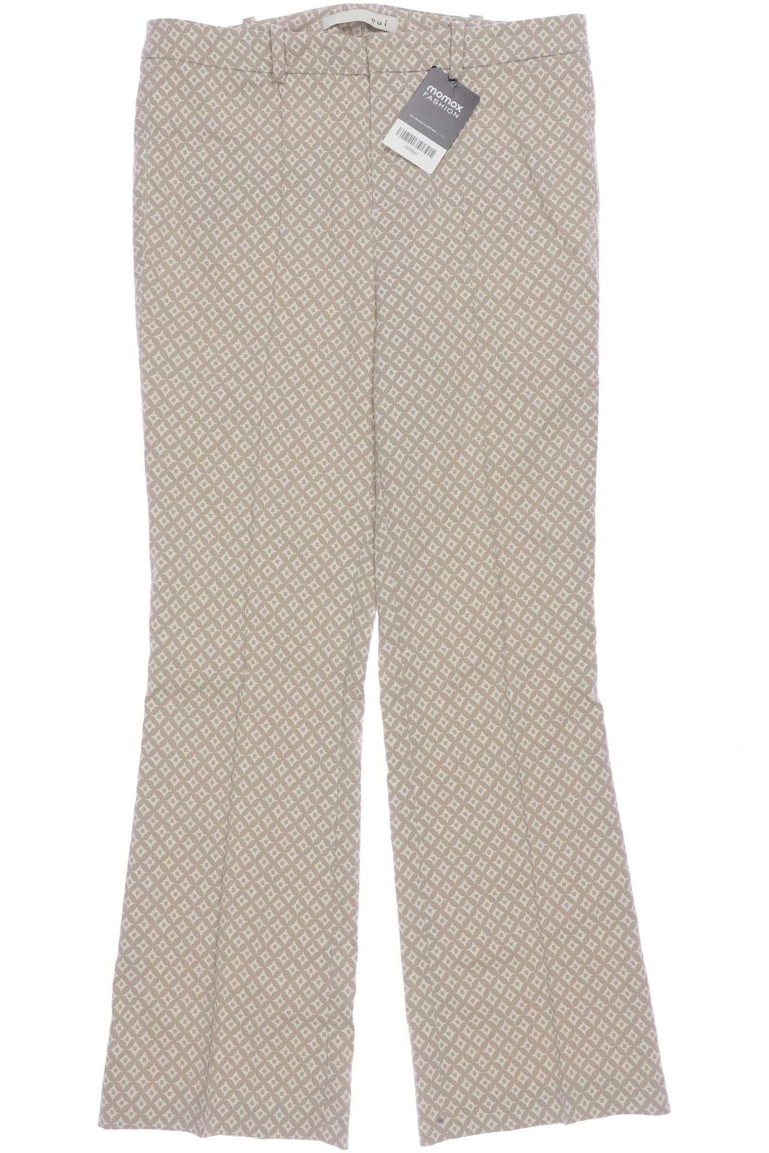 

Oui Damen Stoffhose, beige, Gr. 38