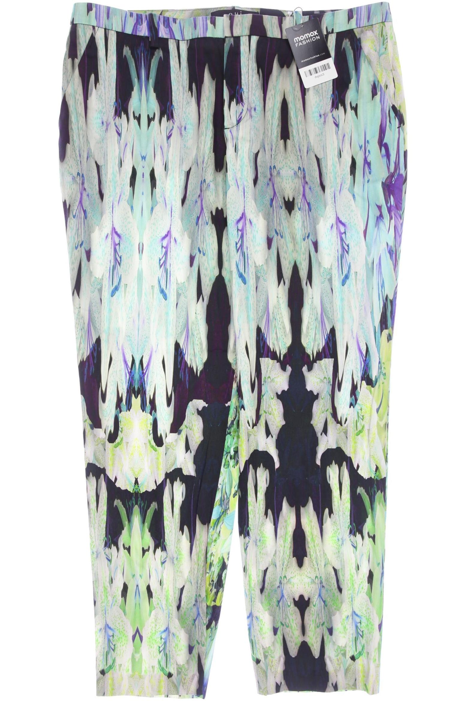 

Oui Damen Stoffhose, mehrfarbig, Gr. 42