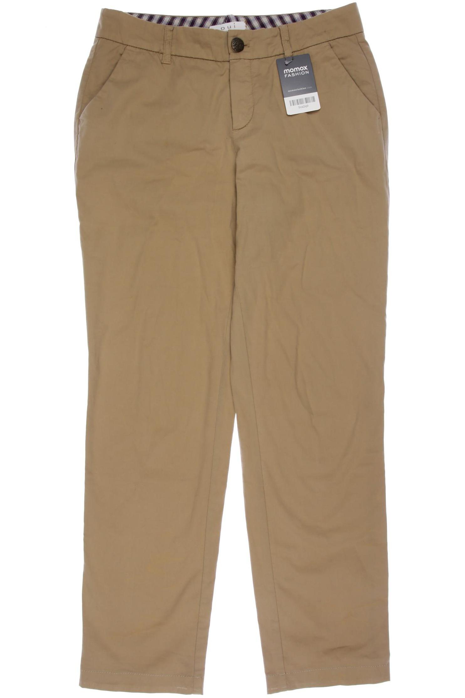 

Oui Damen Stoffhose, beige, Gr. 38