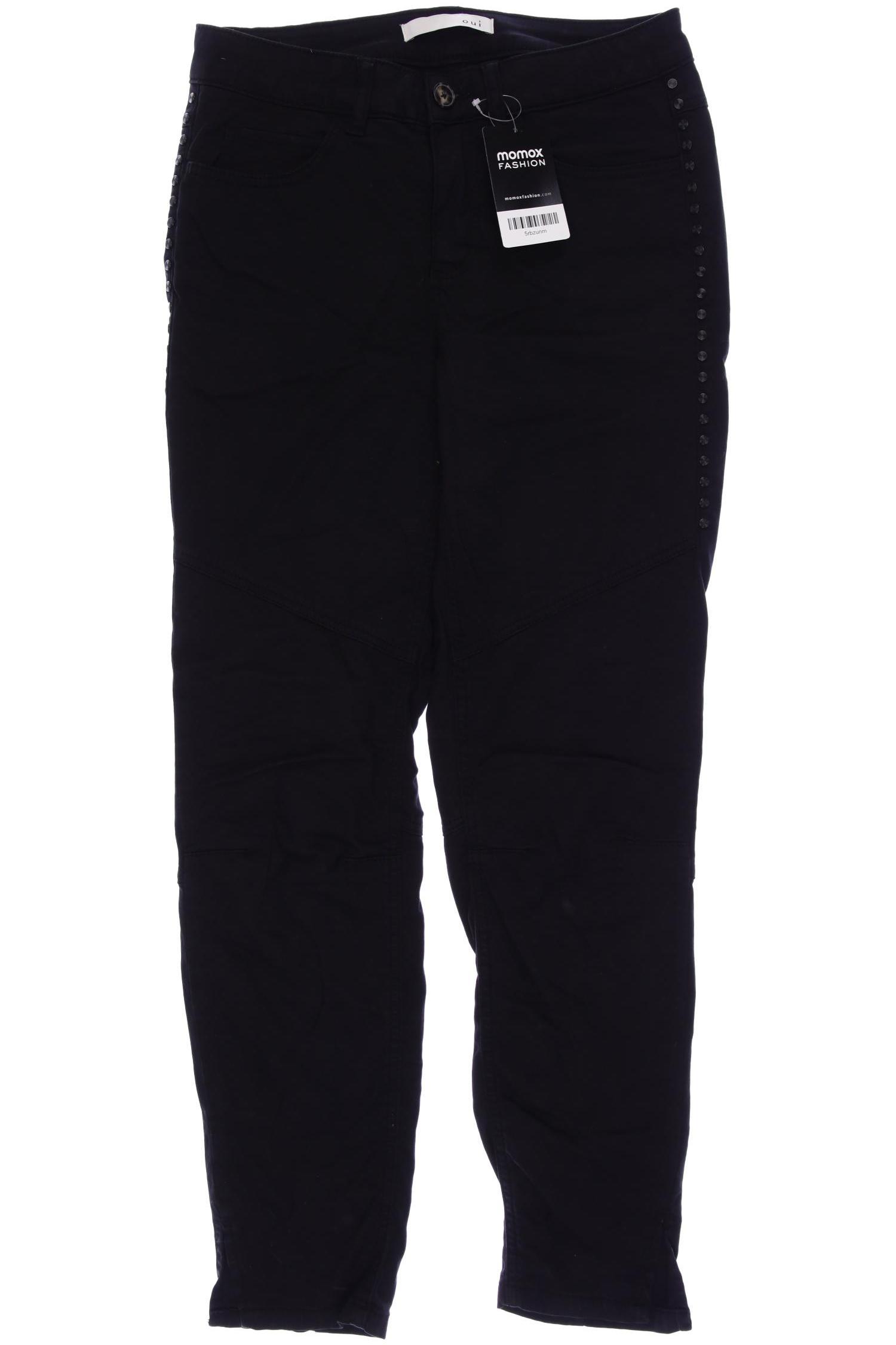 

Oui Damen Stoffhose, schwarz