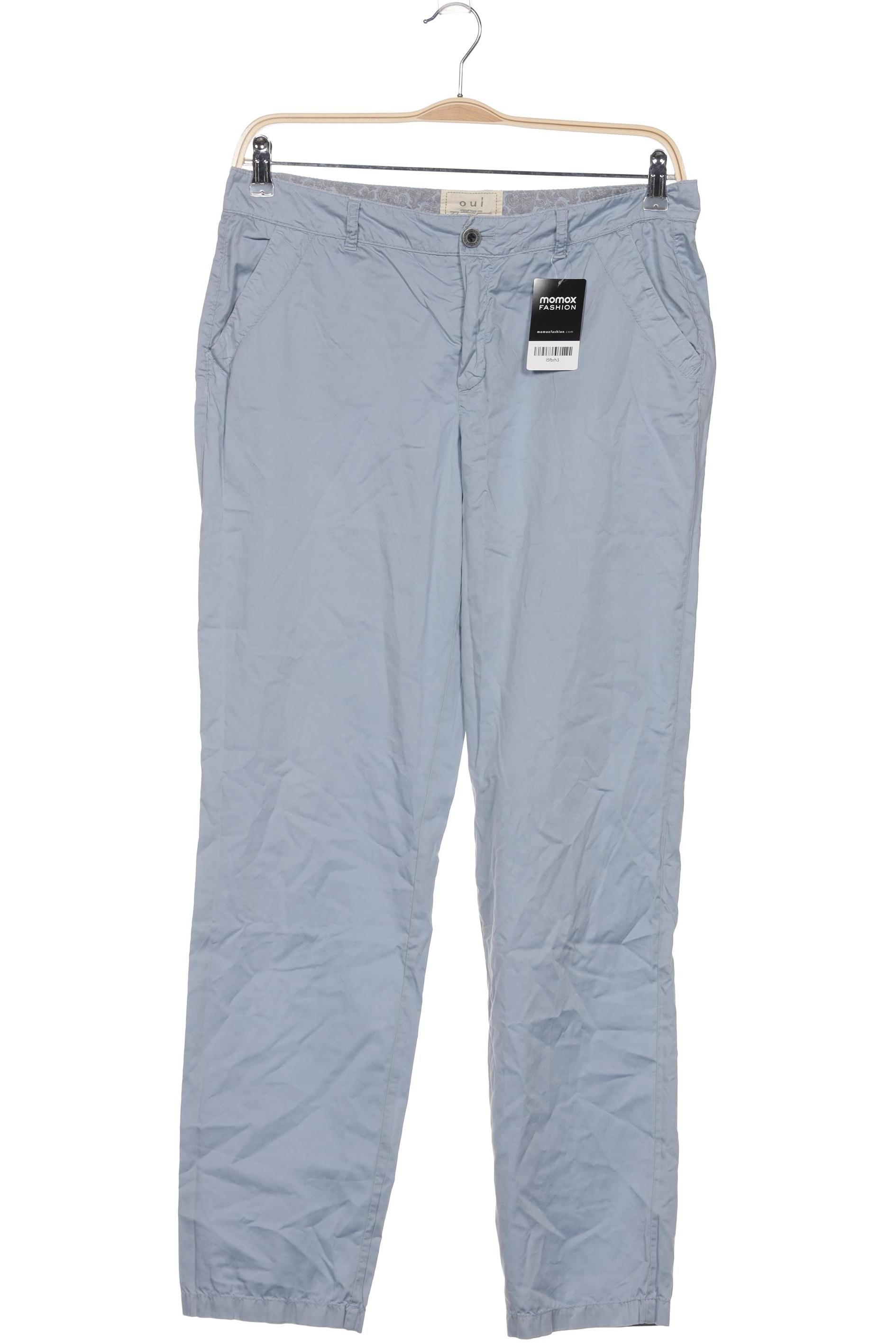 

Oui Damen Stoffhose, blau, Gr. 42