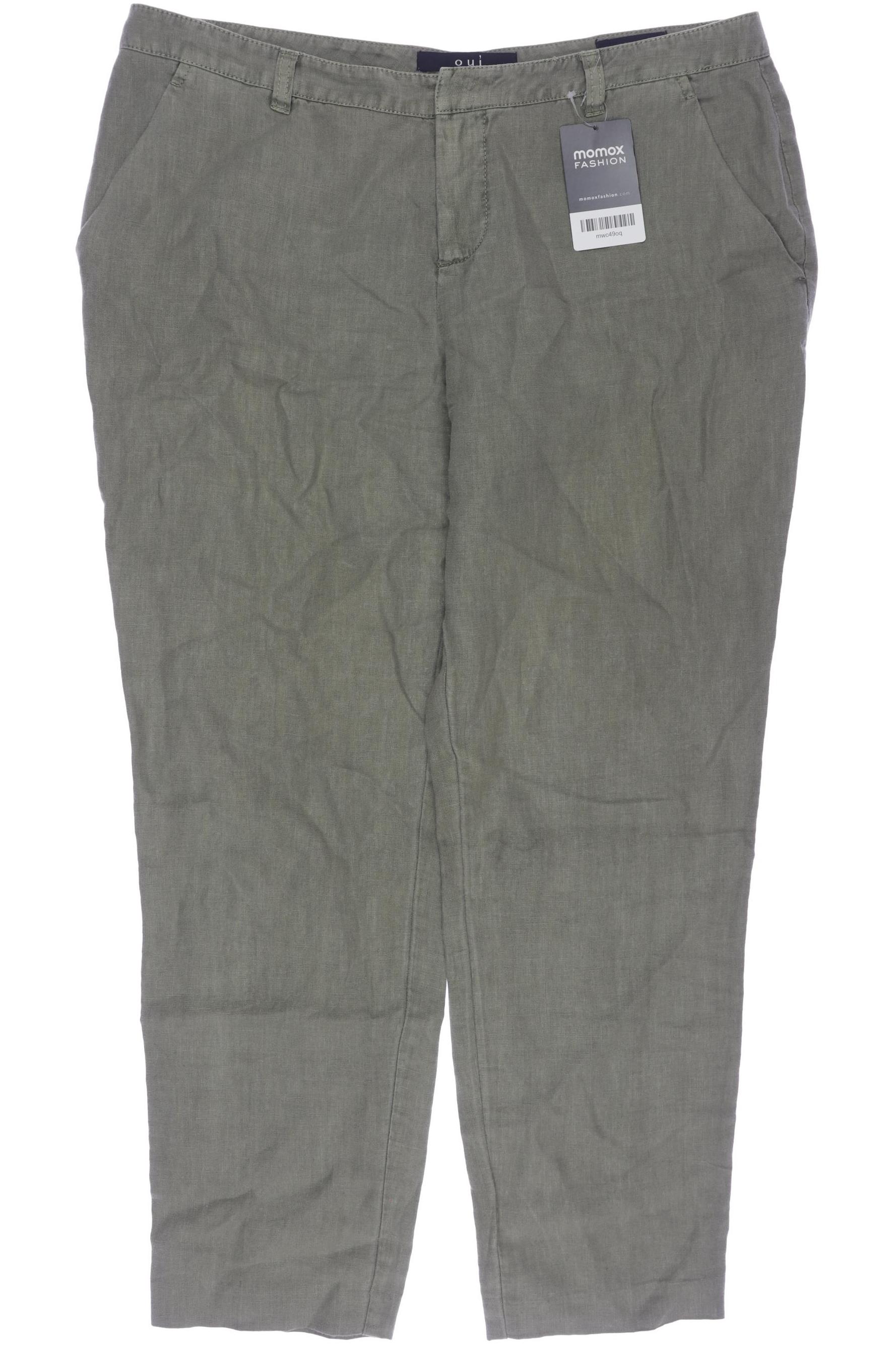 

Oui Damen Stoffhose, grün, Gr. 35