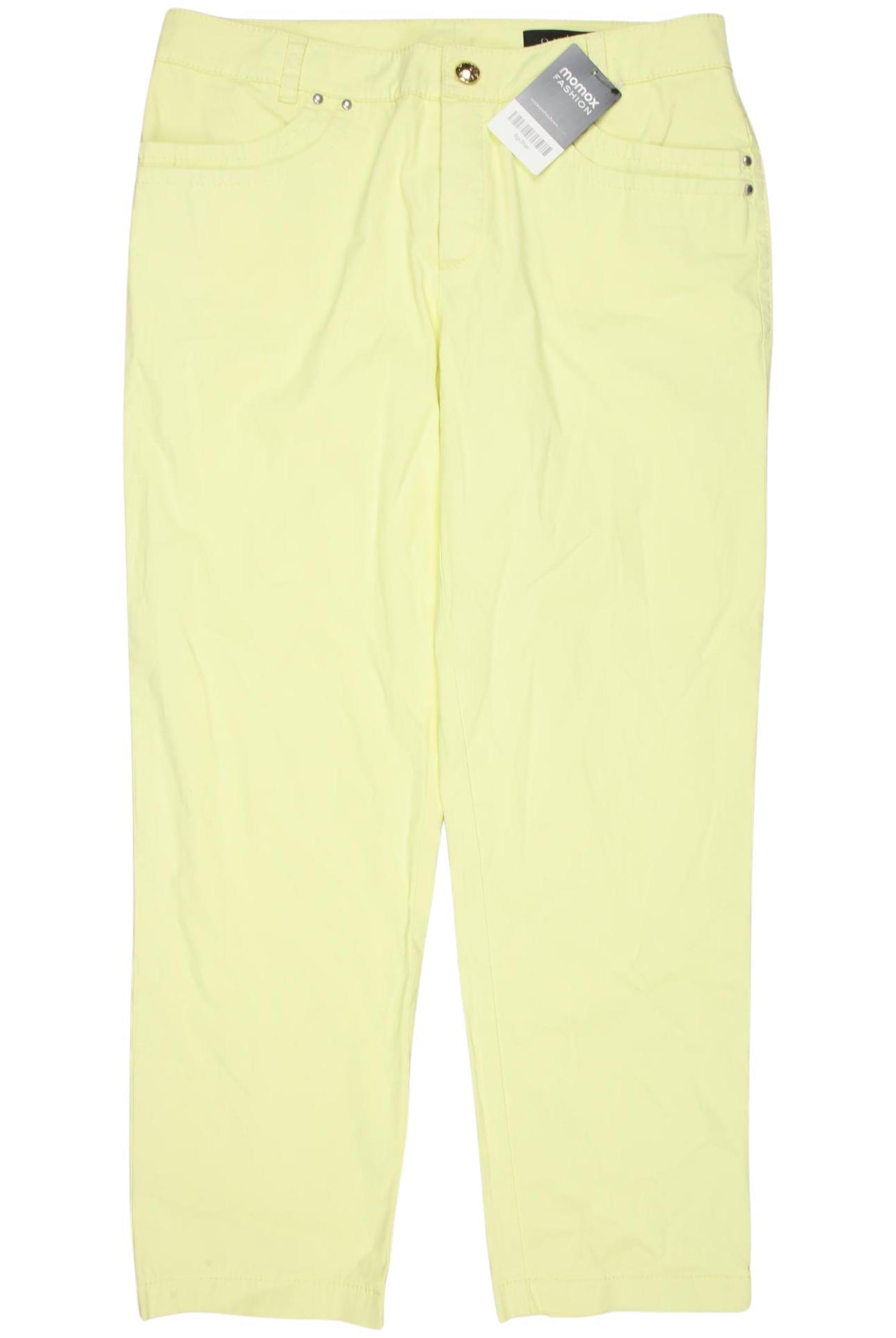 

Oui Damen Stoffhose, gelb, Gr. 40