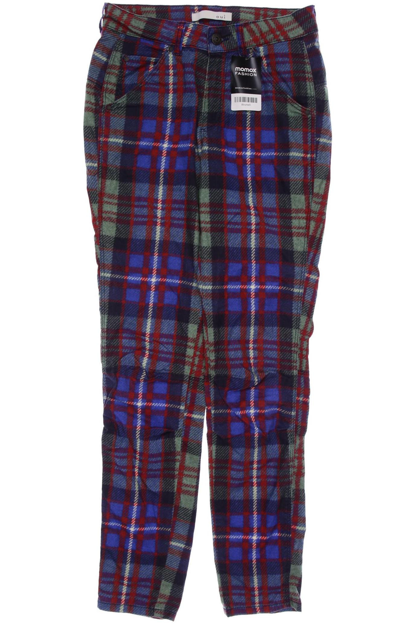 

Oui Damen Stoffhose, mehrfarbig, Gr. 34