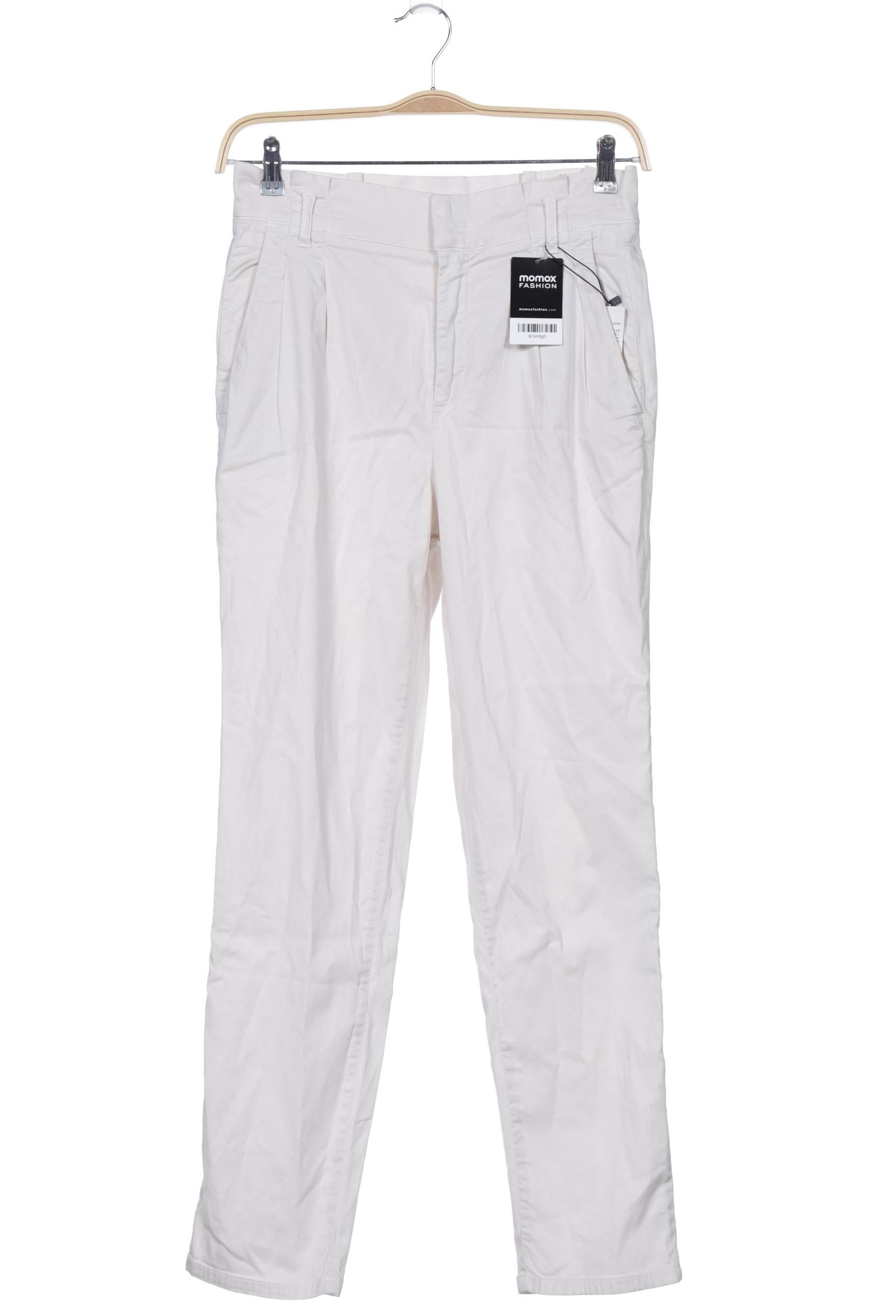 

Oui Damen Stoffhose, weiß, Gr. 36