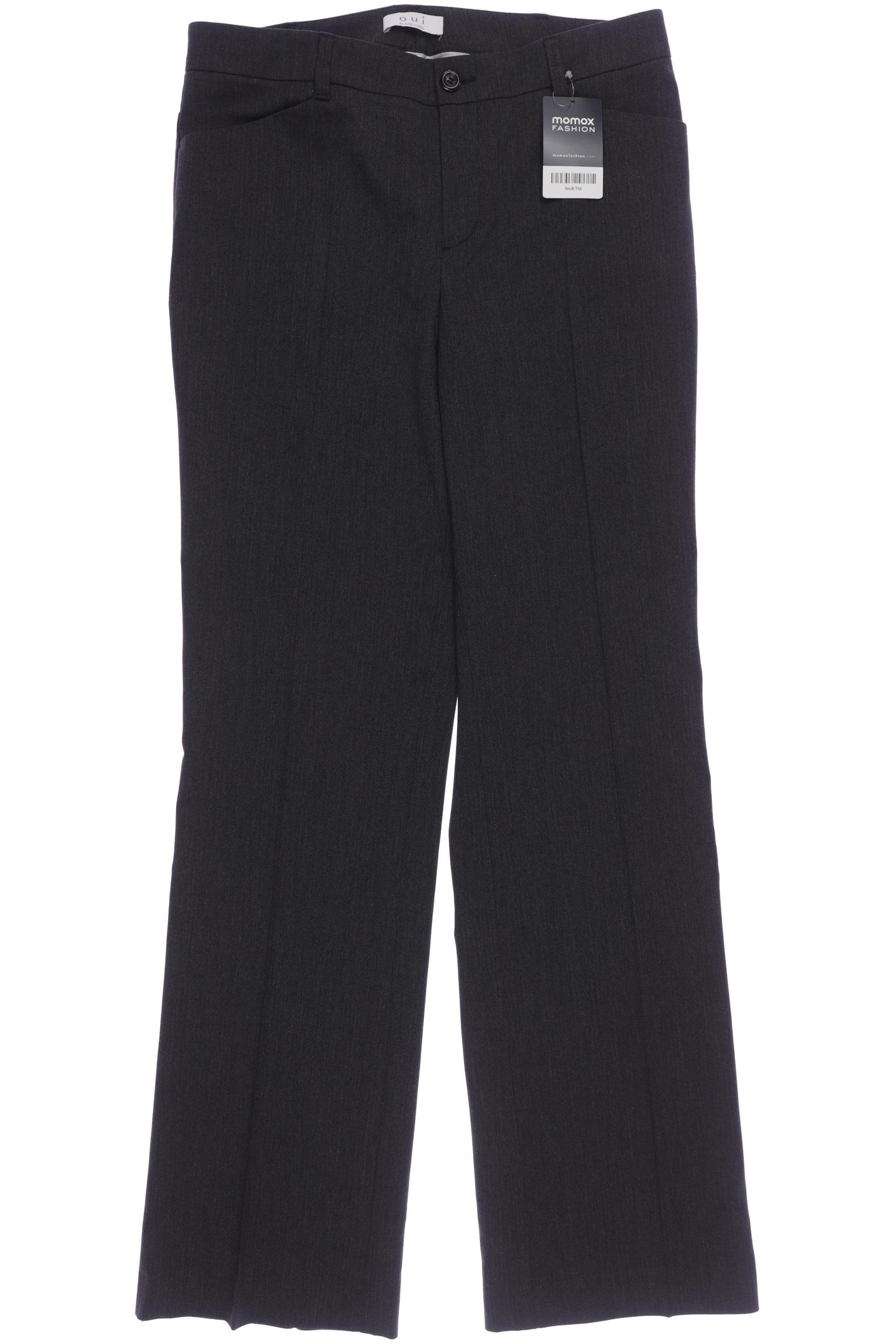 

Oui Damen Stoffhose, grau, Gr. 38