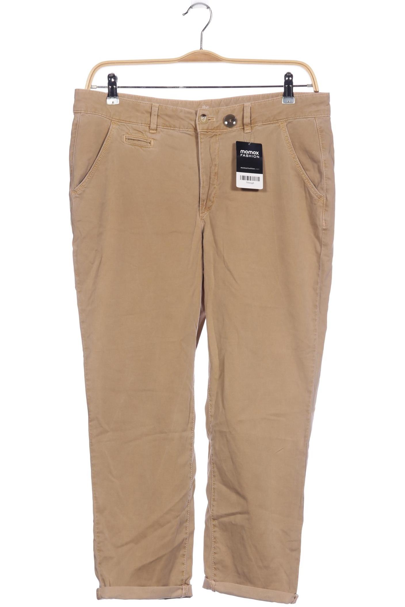 

Oui Damen Stoffhose, beige, Gr. 42