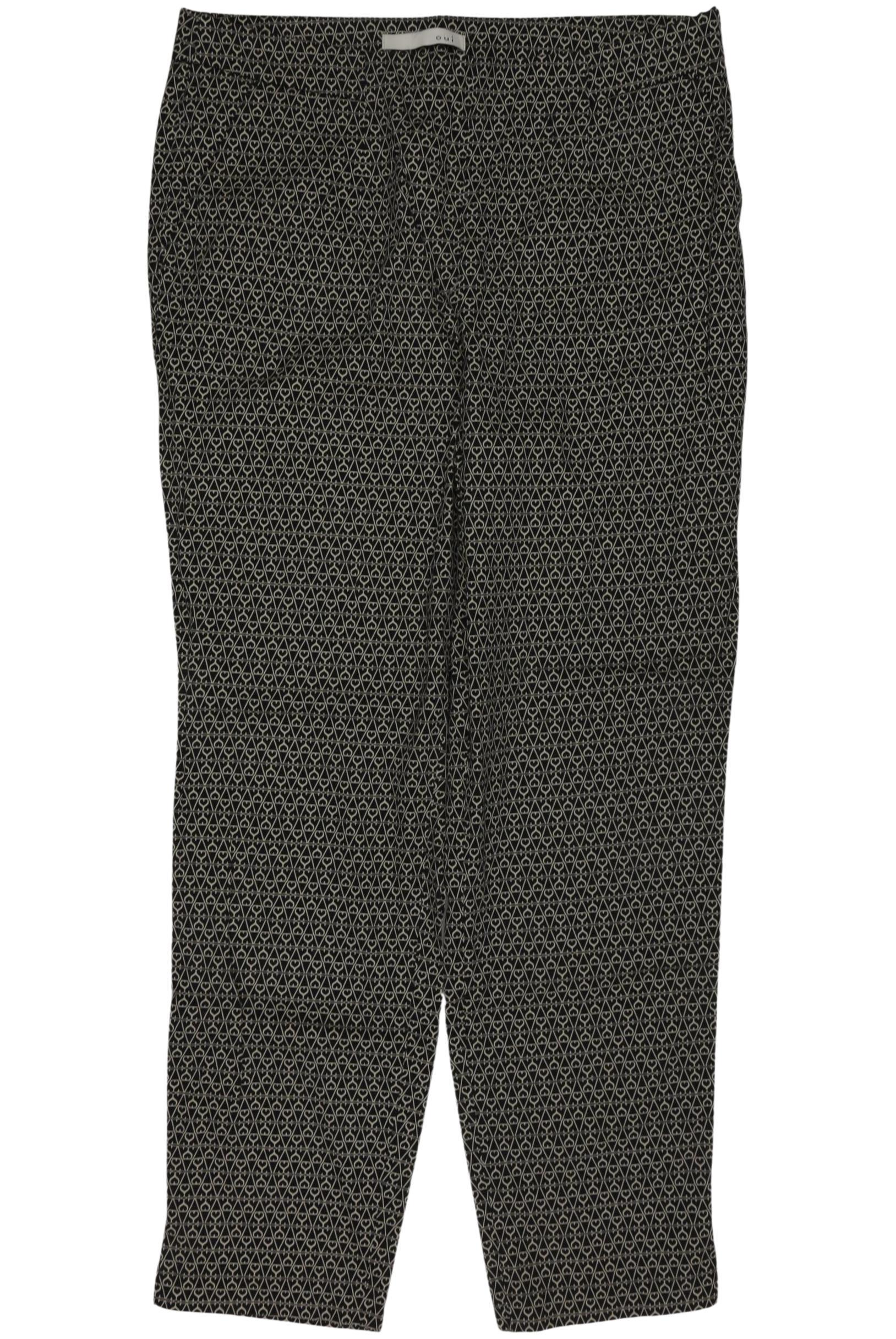 

Oui Damen Stoffhose, schwarz, Gr. 42