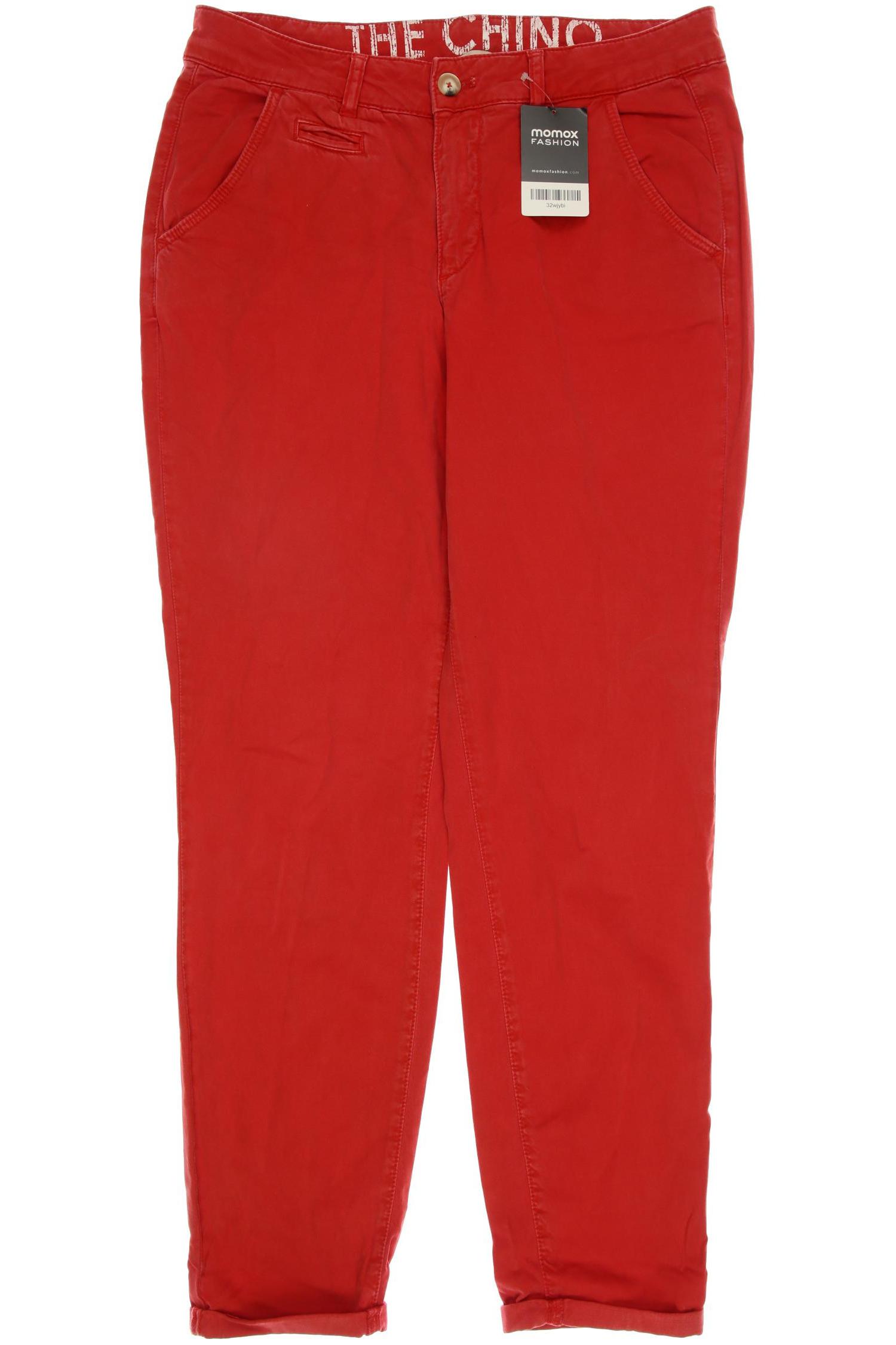 

Oui Damen Stoffhose, rot, Gr. 38