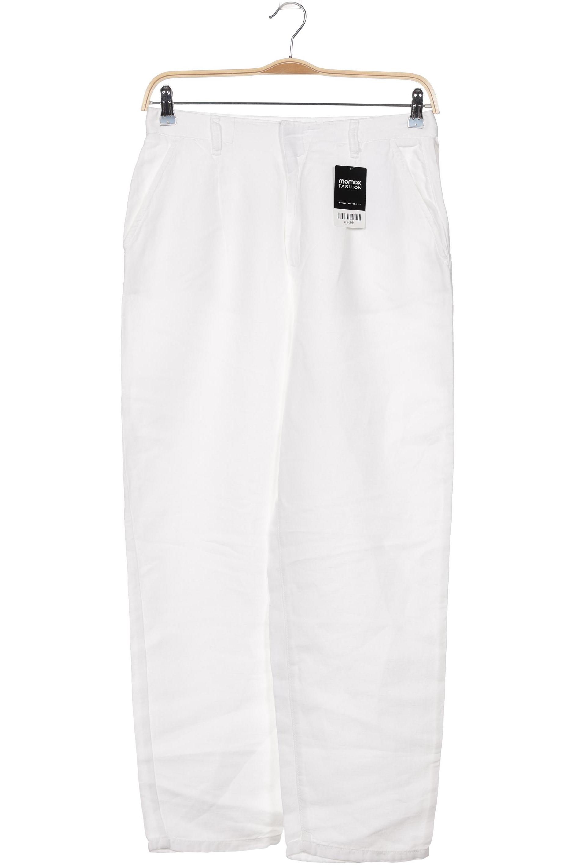 

Oui Damen Stoffhose, weiß, Gr. 40