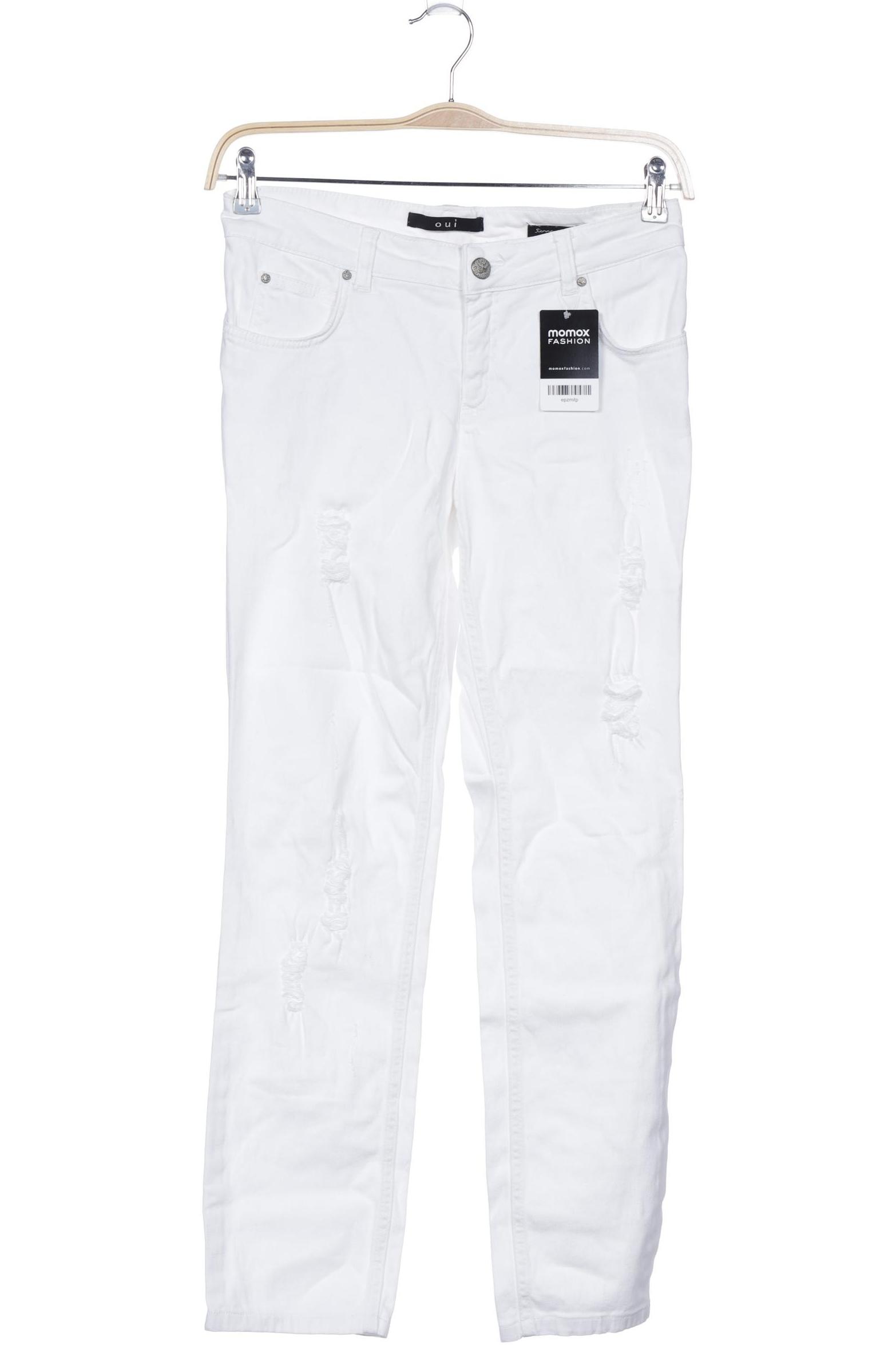 

Oui Damen Stoffhose, weiß, Gr. 36