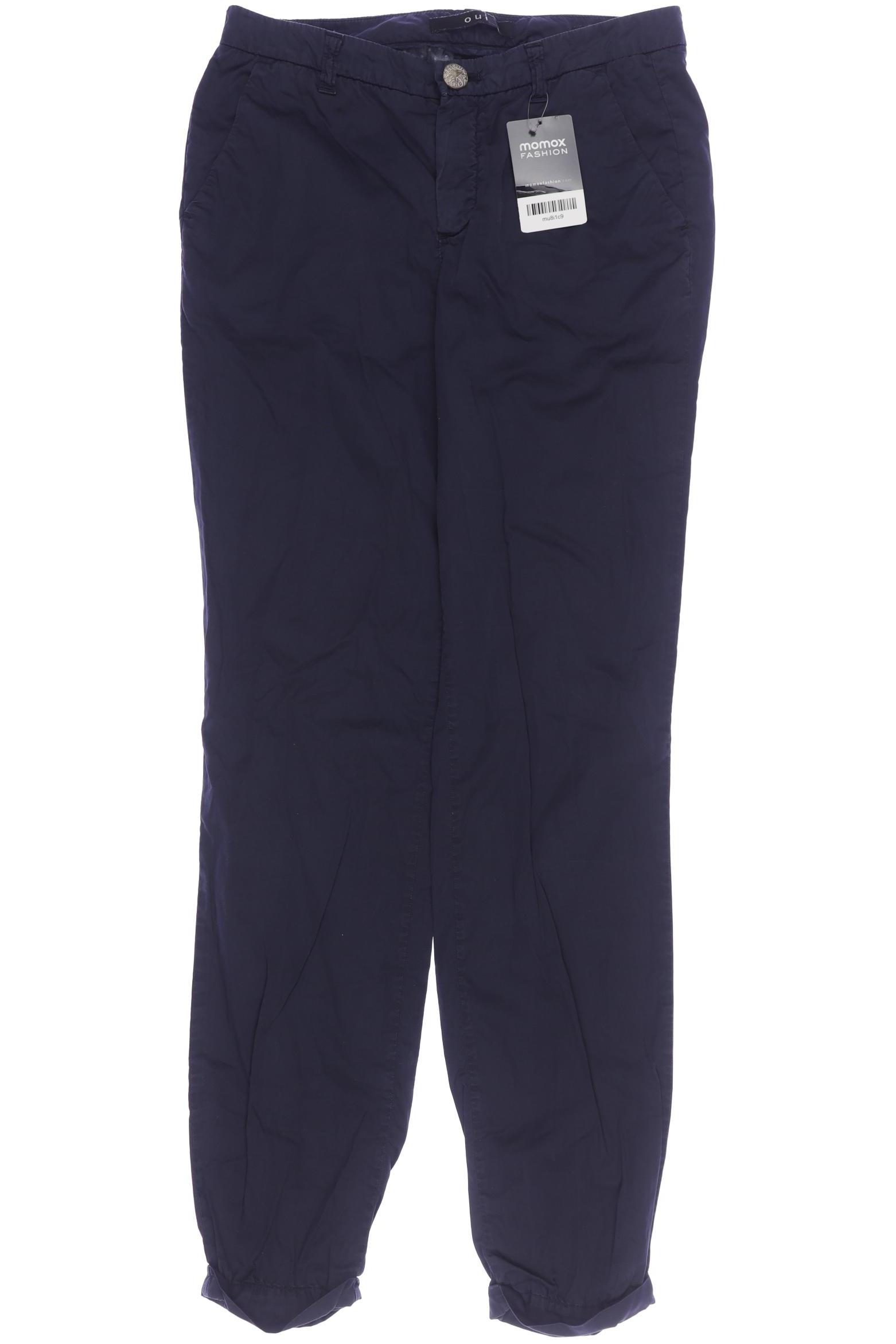 

Oui Damen Stoffhose, marineblau, Gr. 34