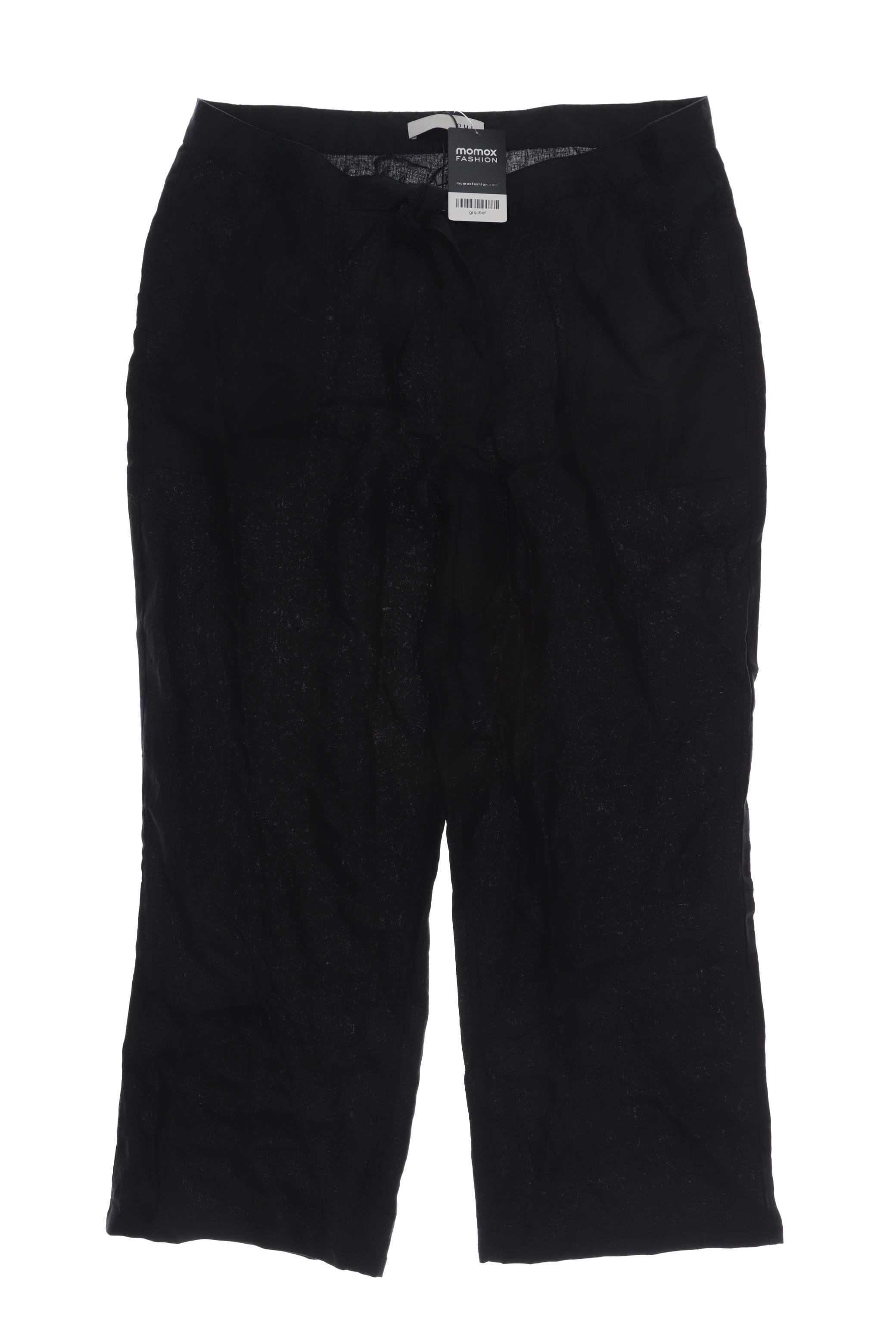 

Oui Damen Stoffhose, schwarz