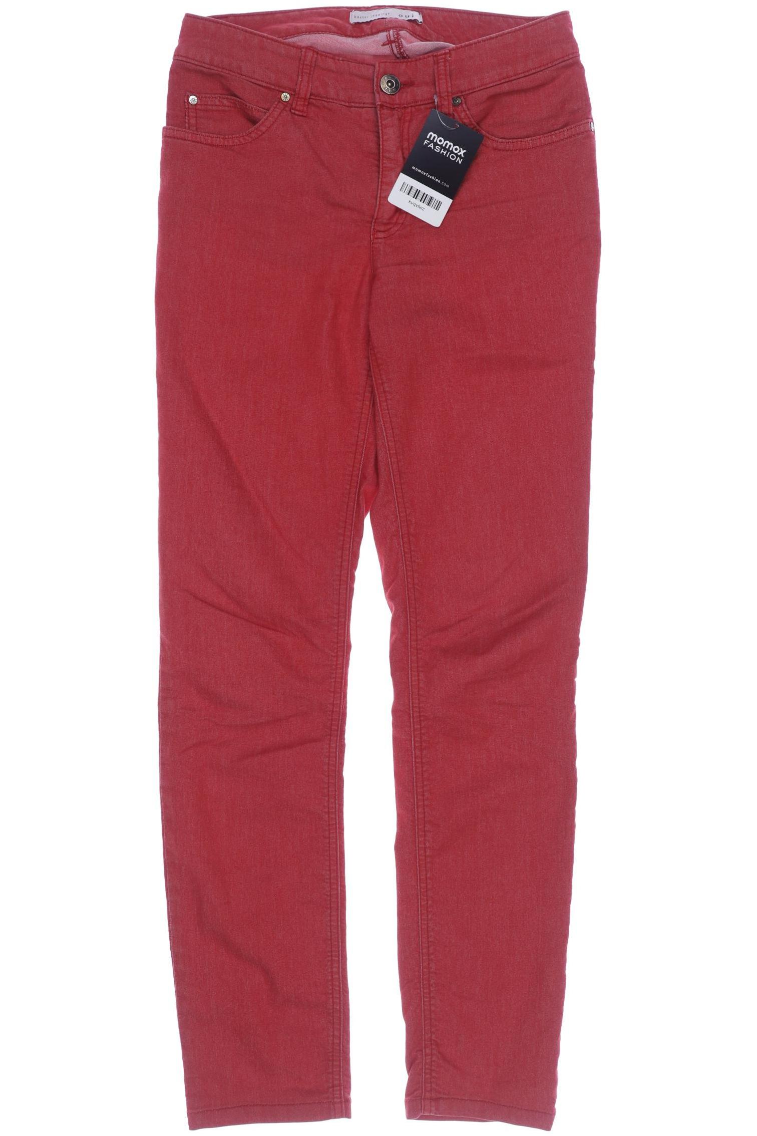 

Oui Damen Stoffhose, rot, Gr. 34