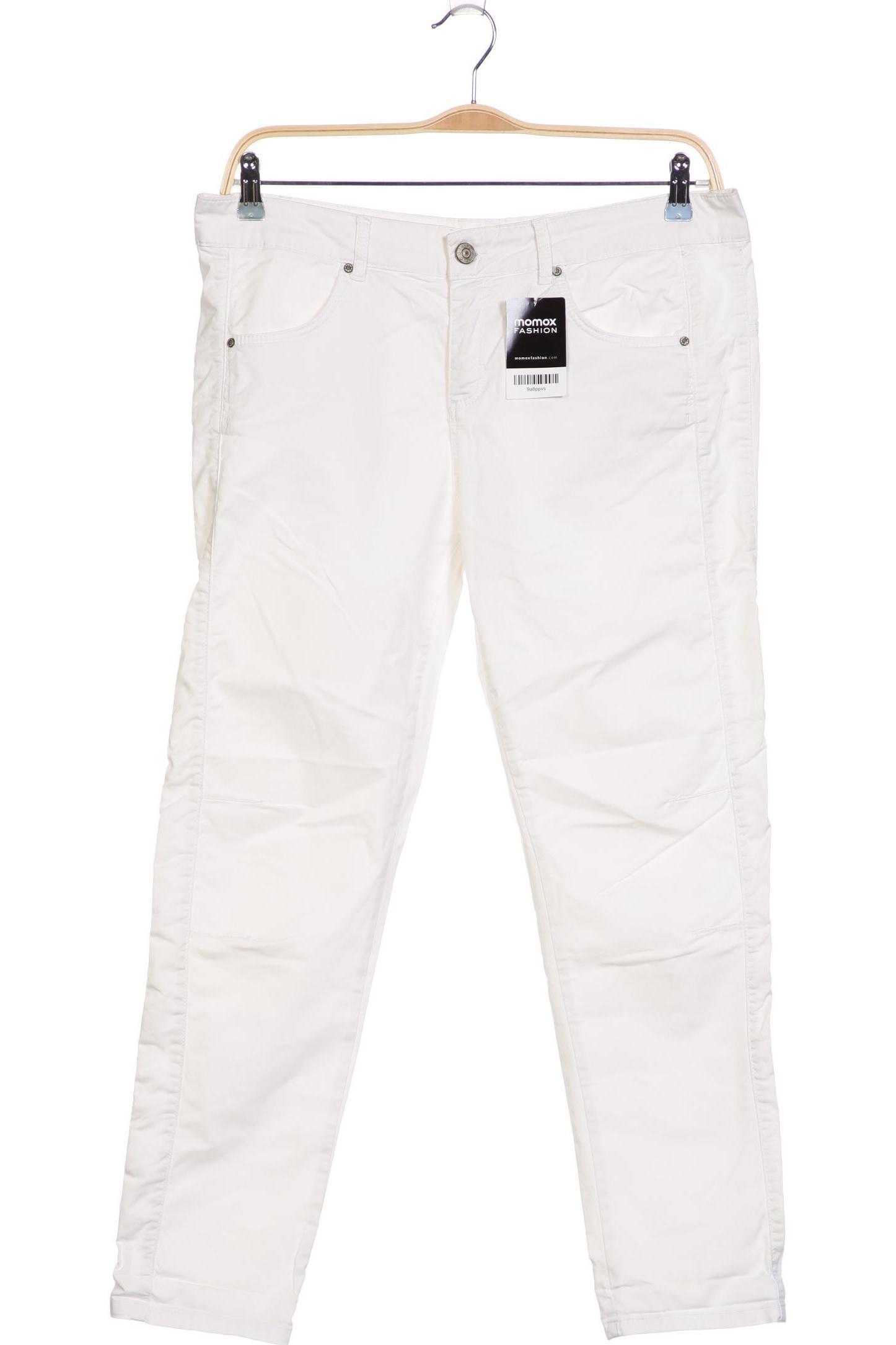 

Oui Damen Stoffhose, weiß, Gr. 40