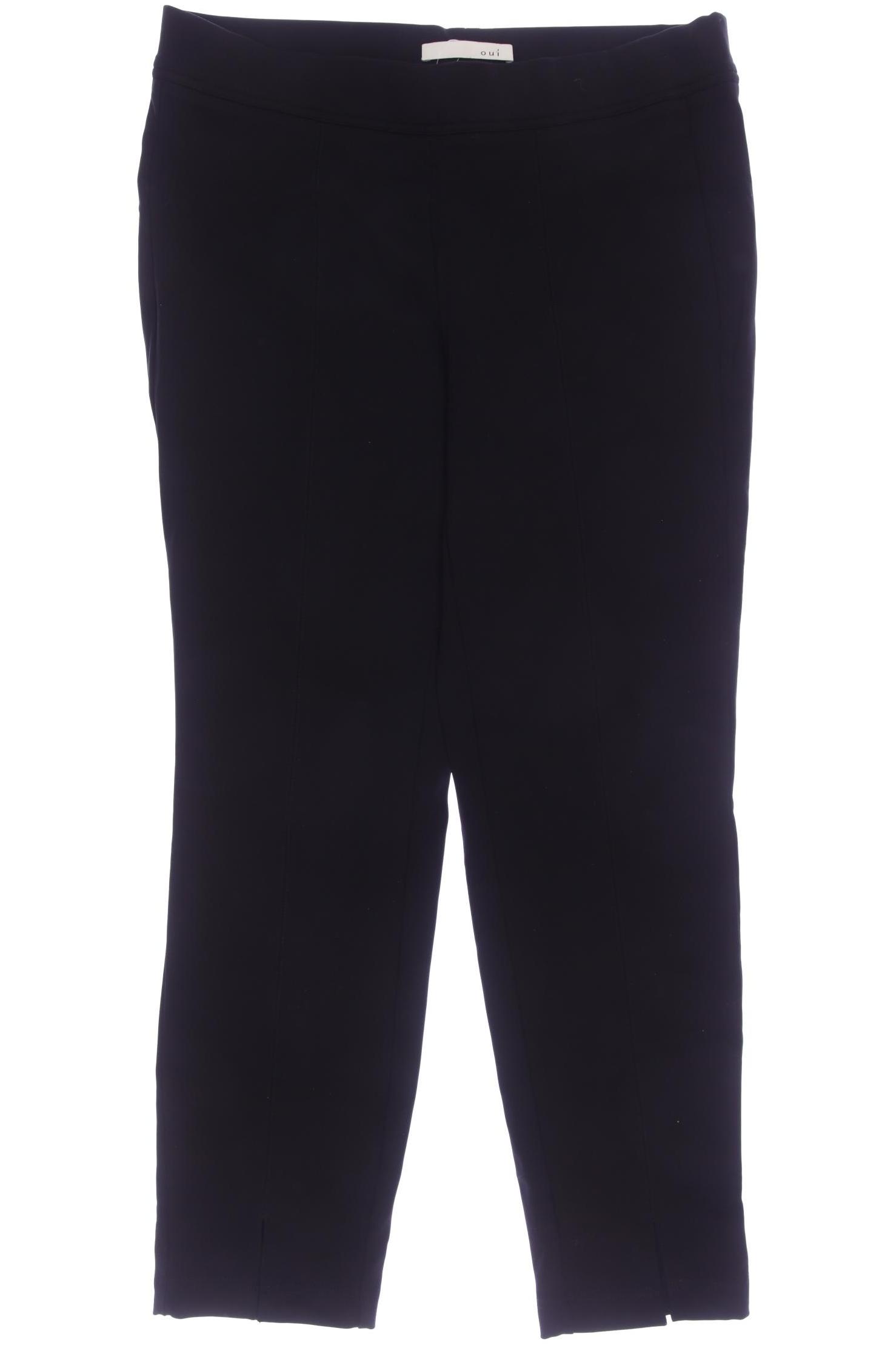 

Oui Damen Stoffhose, schwarz, Gr. 44
