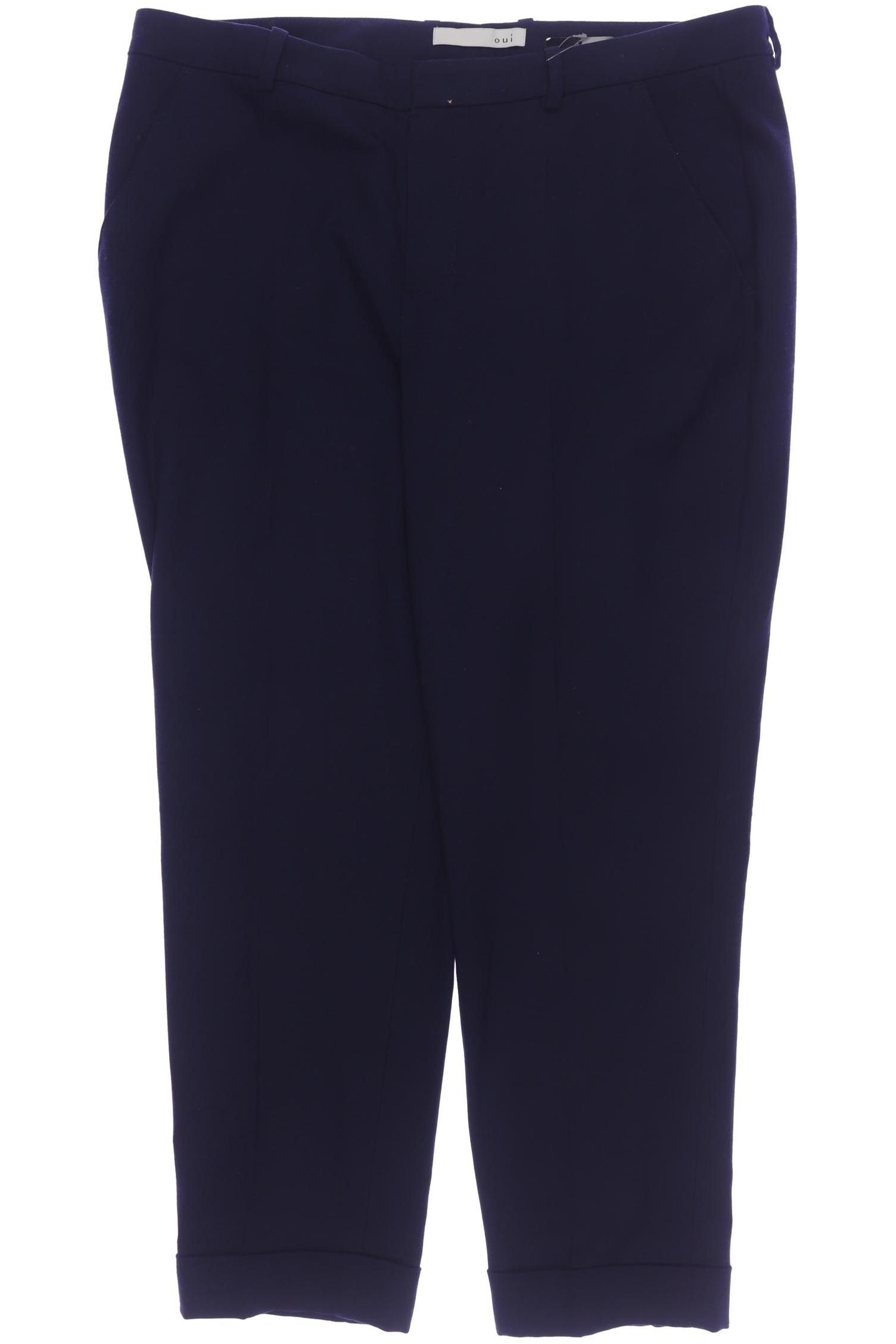 

Oui Damen Stoffhose, marineblau, Gr. 44