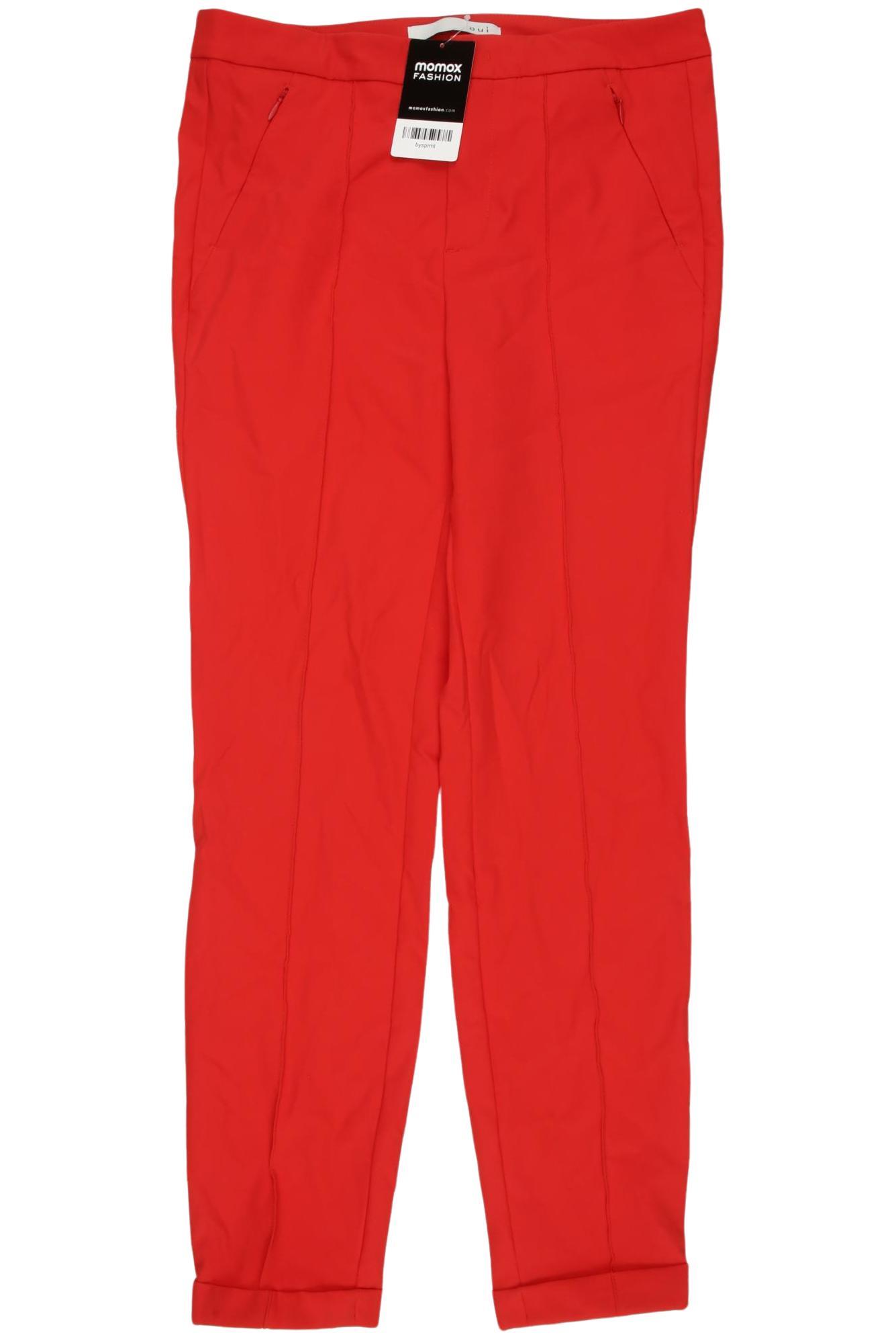 

Oui Damen Stoffhose, rot, Gr. 36