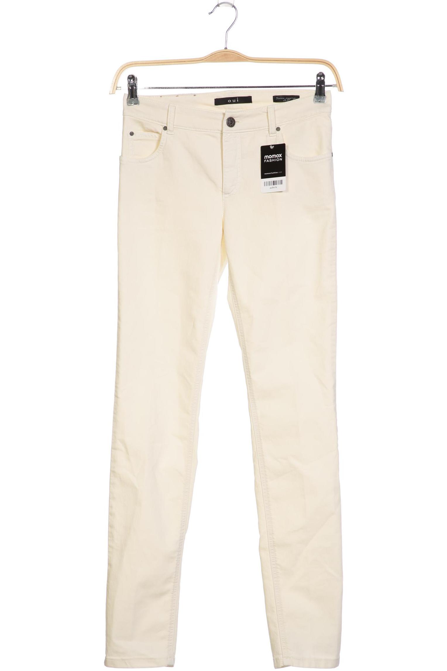 

Oui Damen Stoffhose, cremeweiß, Gr. 36
