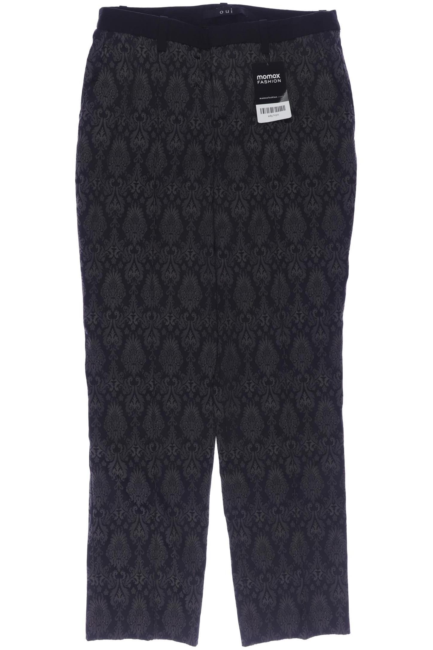 

Oui Damen Stoffhose, schwarz, Gr. 36