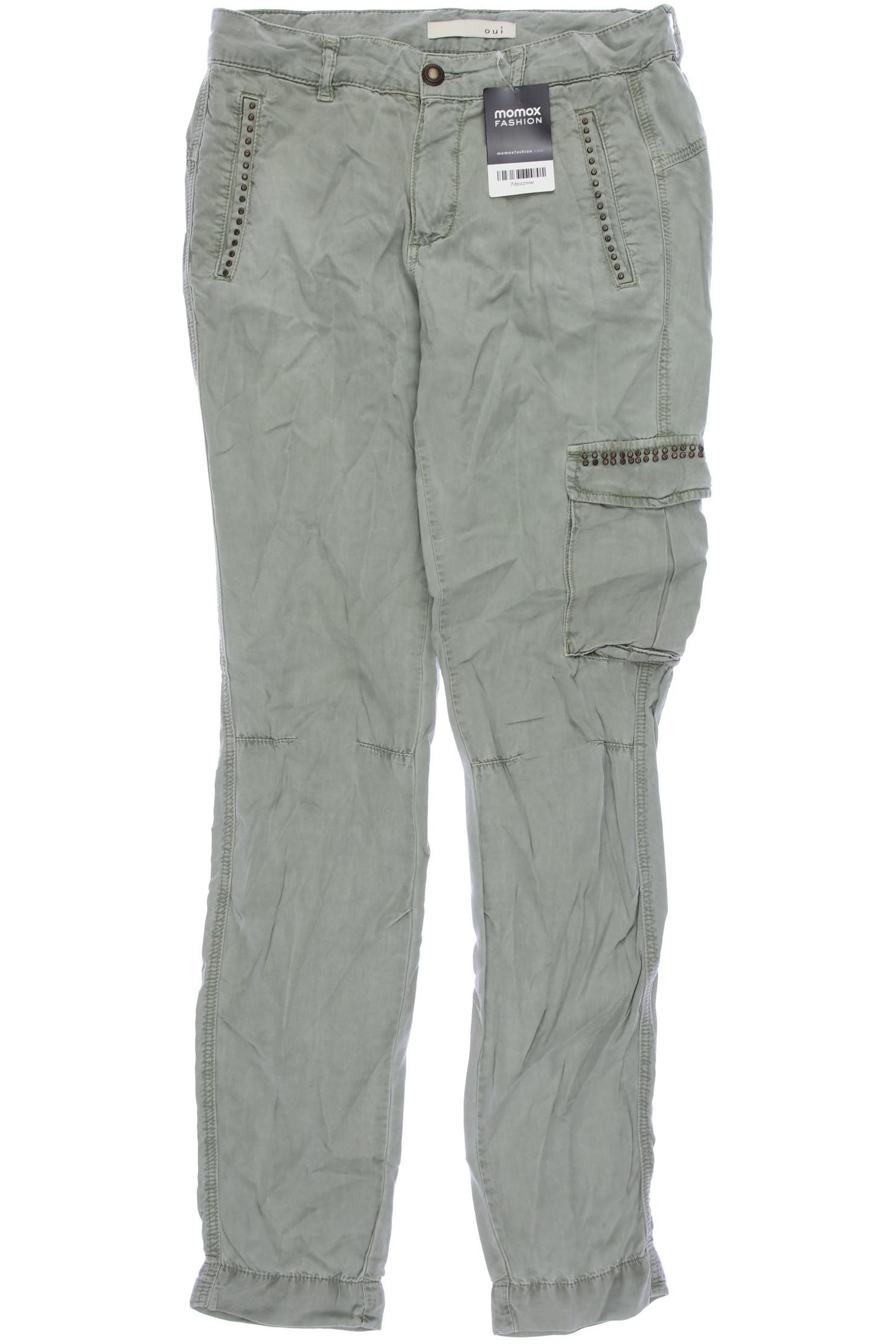 

Oui Damen Stoffhose, hellgrün, Gr. 34