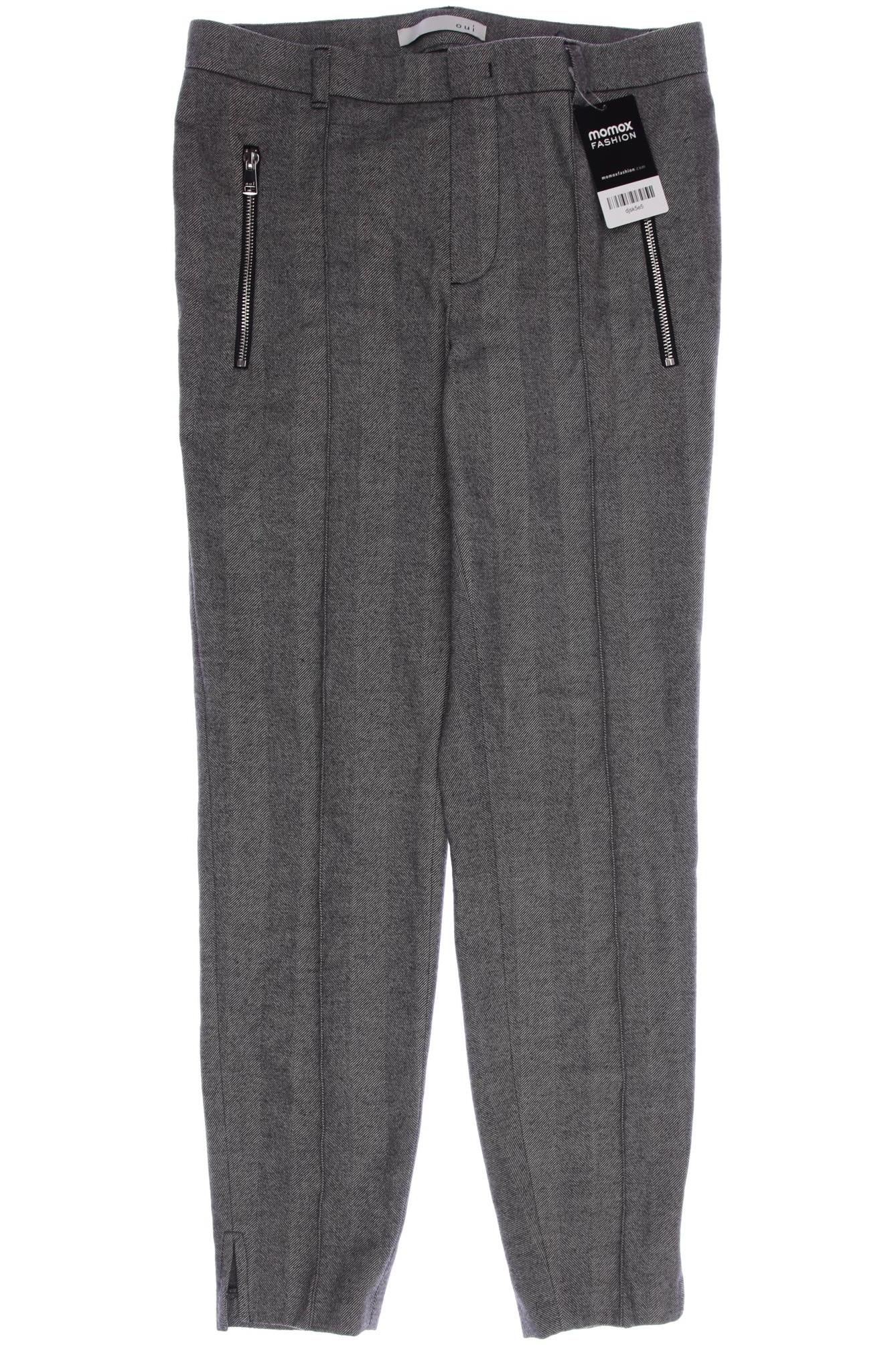 

Oui Damen Stoffhose, grau, Gr. 36