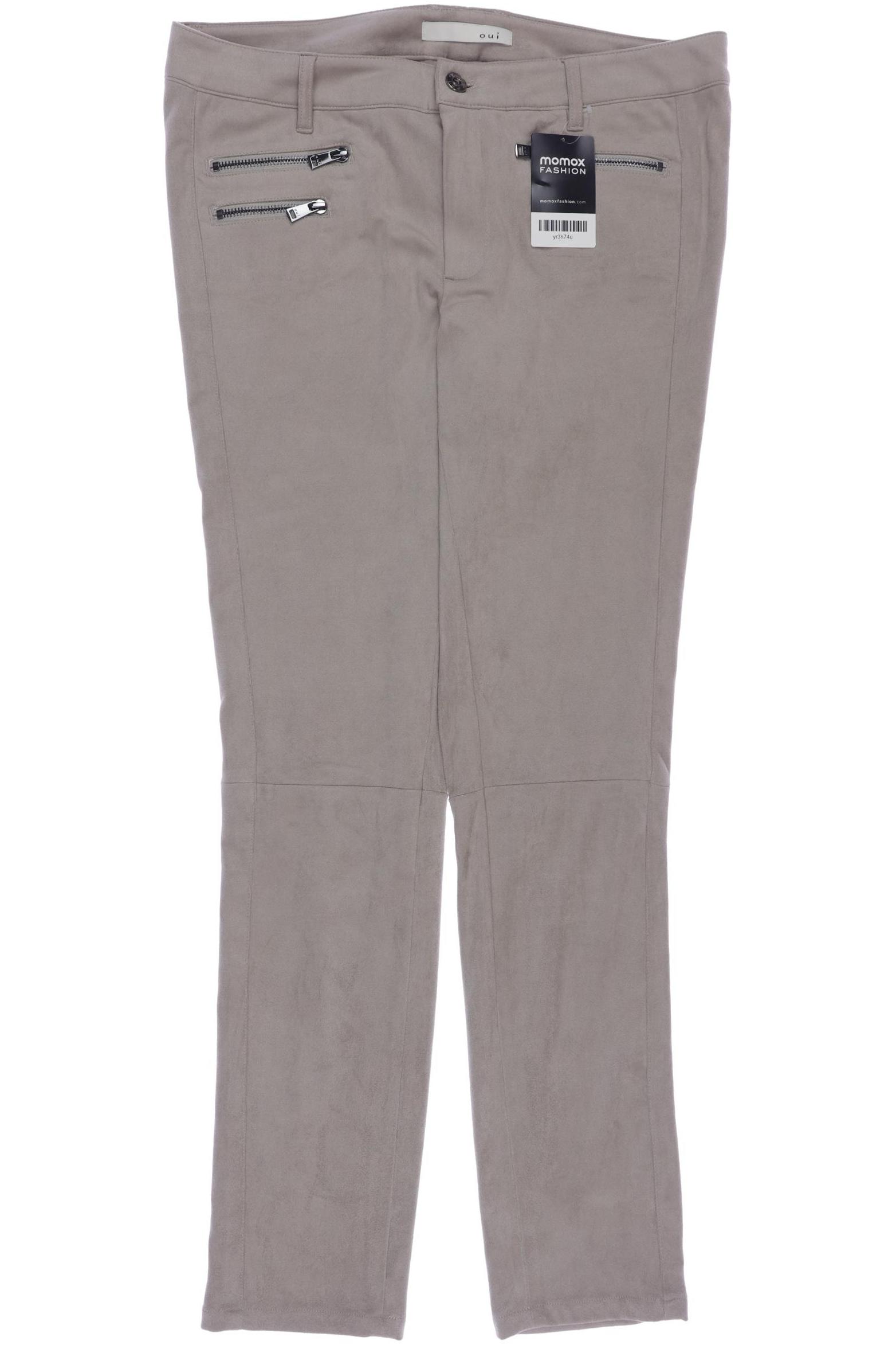 

Oui Damen Stoffhose, braun, Gr. 42