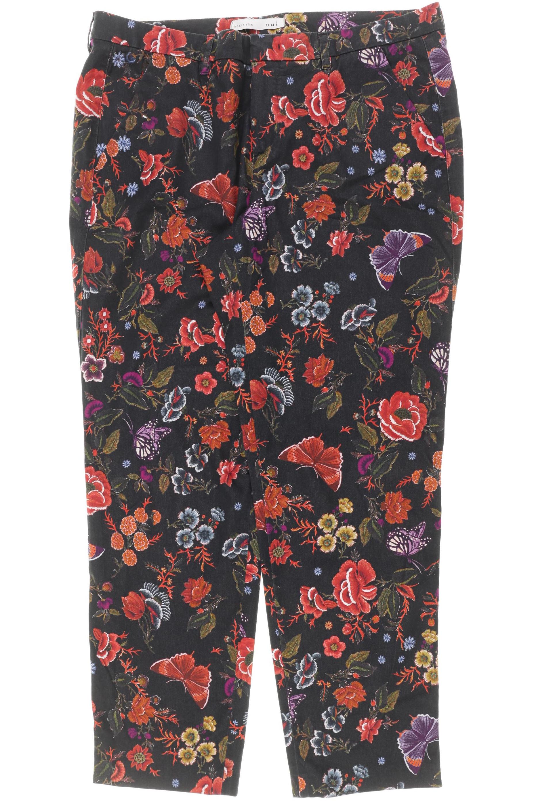 

Oui Damen Stoffhose, schwarz, Gr. 44