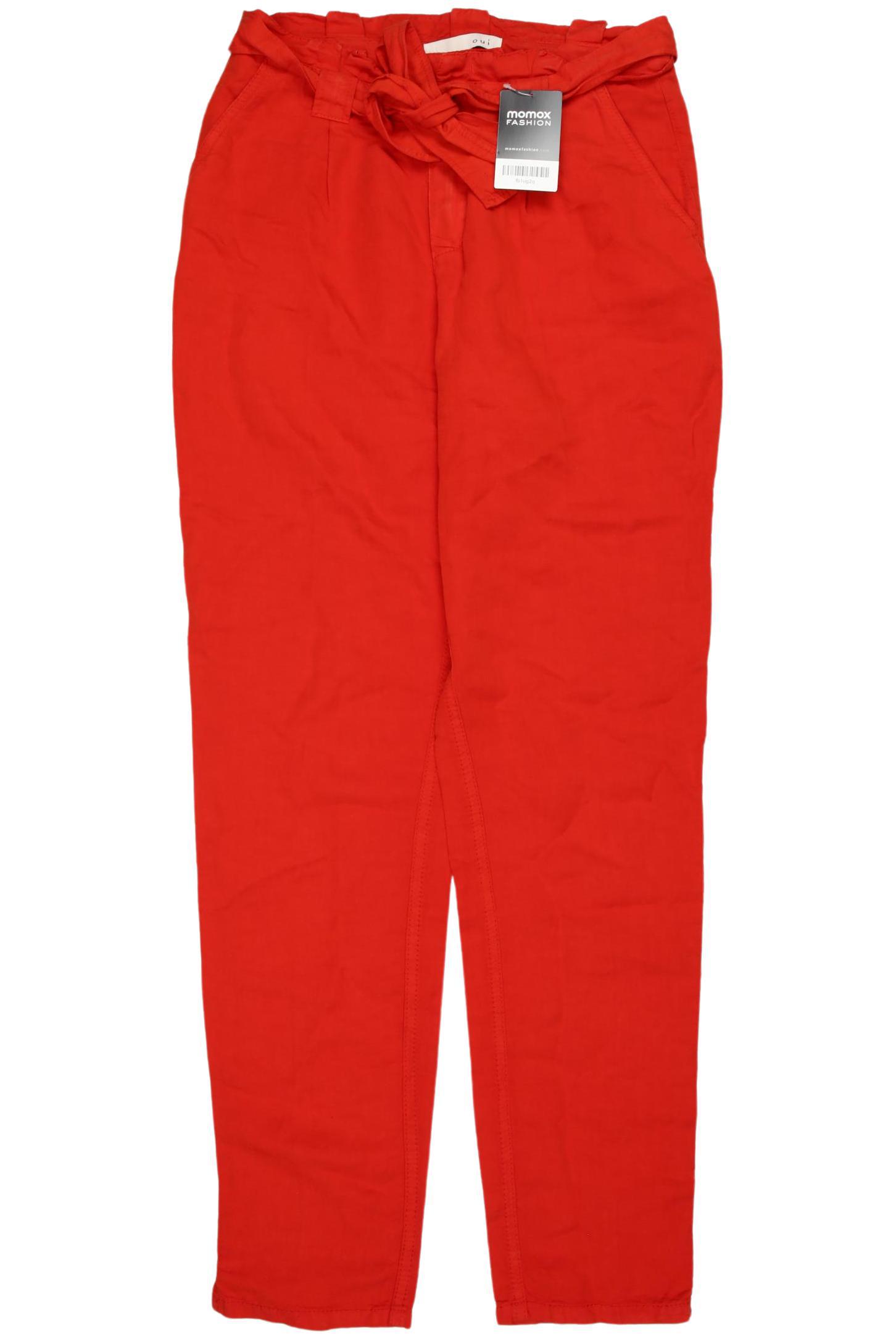 

Oui Damen Stoffhose, rot, Gr. 36