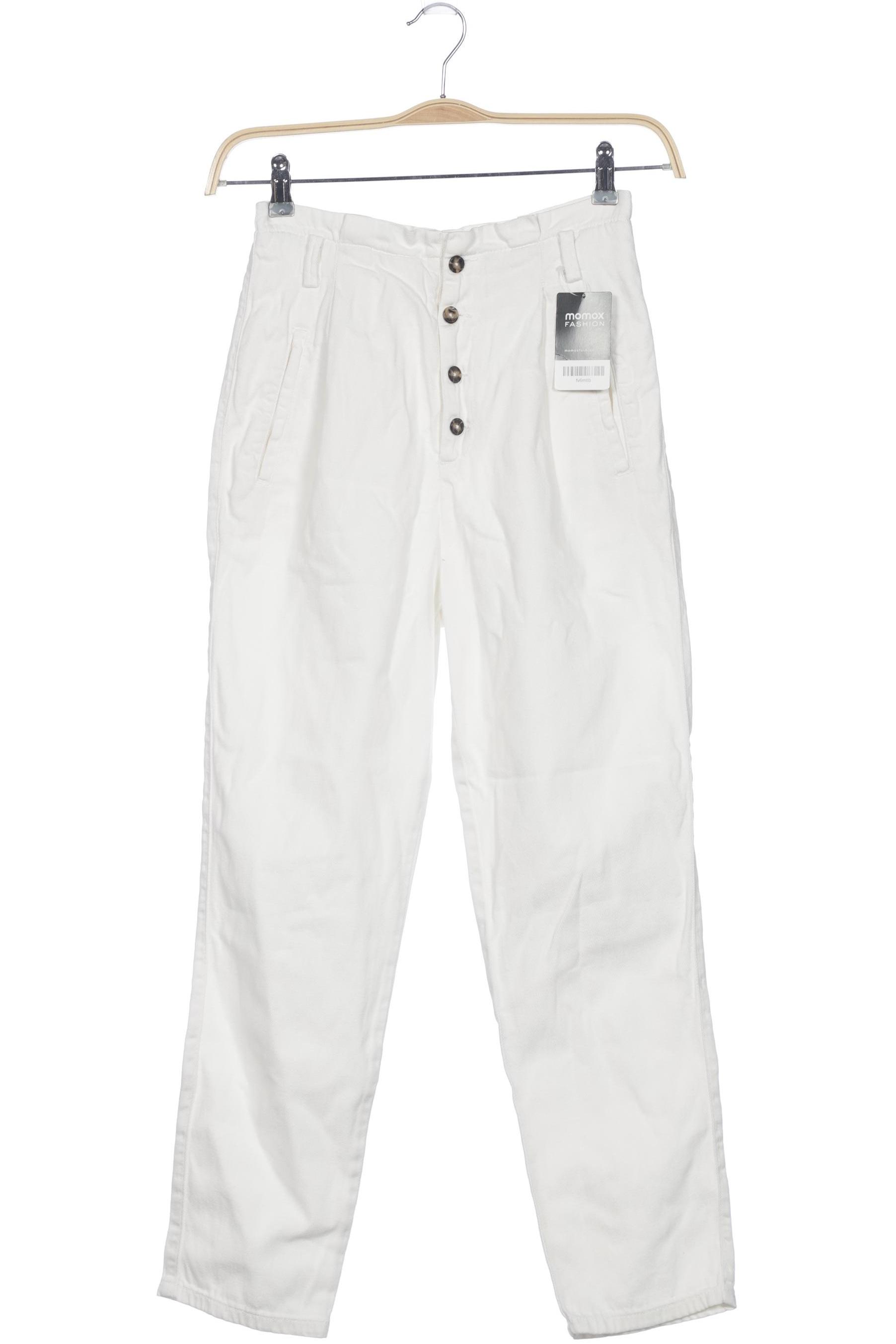 

Oui Damen Stoffhose, weiß, Gr. 34