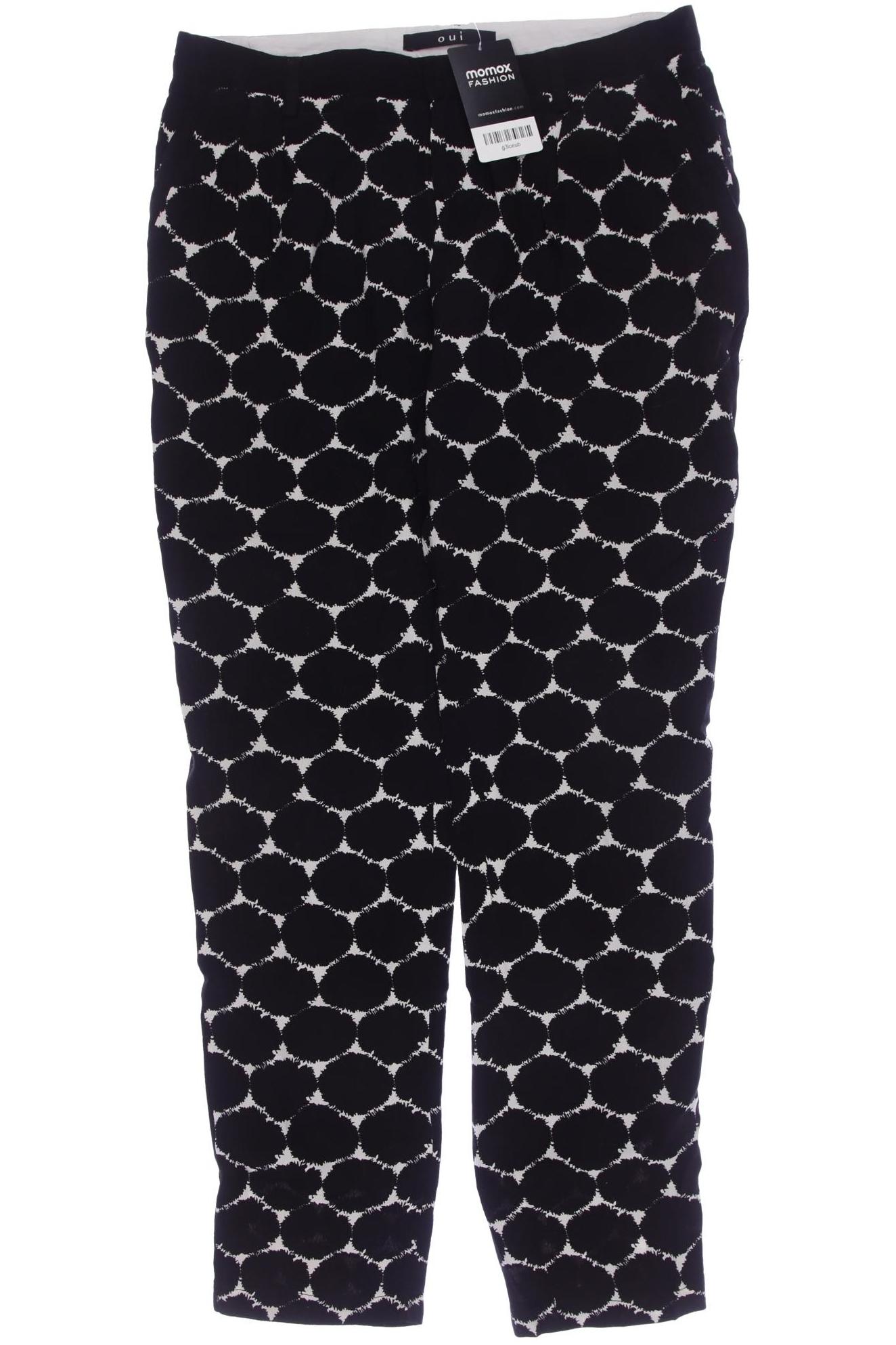 

Oui Damen Stoffhose, schwarz, Gr. 36