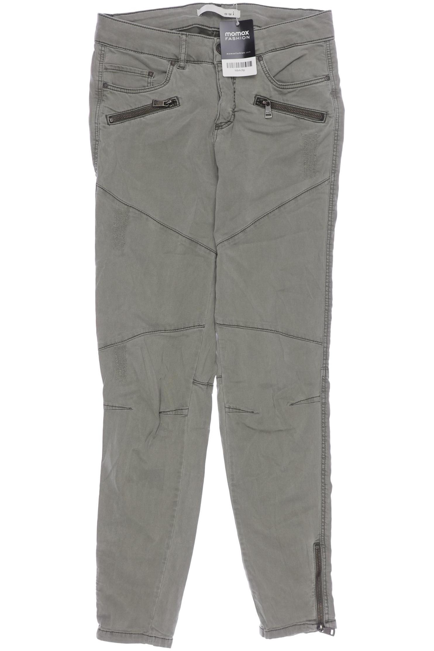 

Oui Damen Stoffhose, hellgrün, Gr. 36